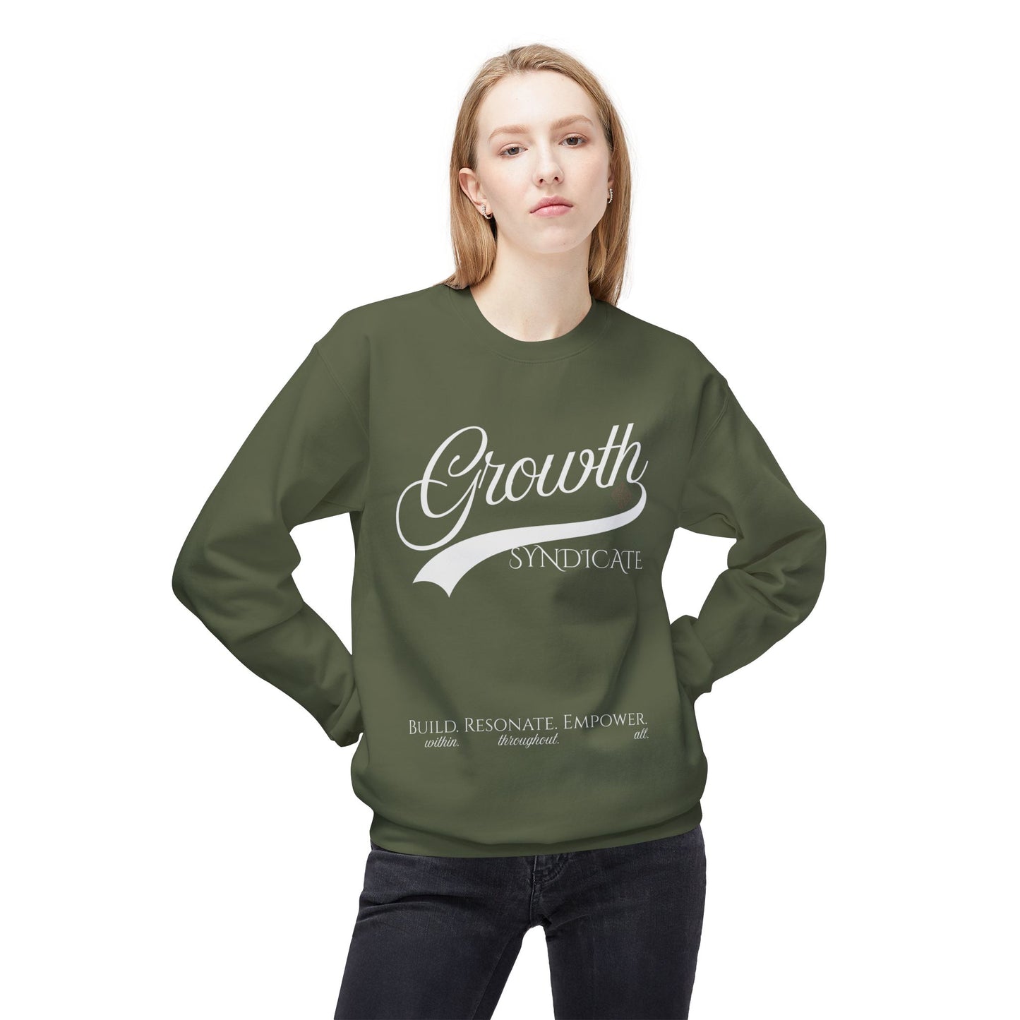 BE UNDENIABLE Softstyle Fleece Crewneck Sweatshirt