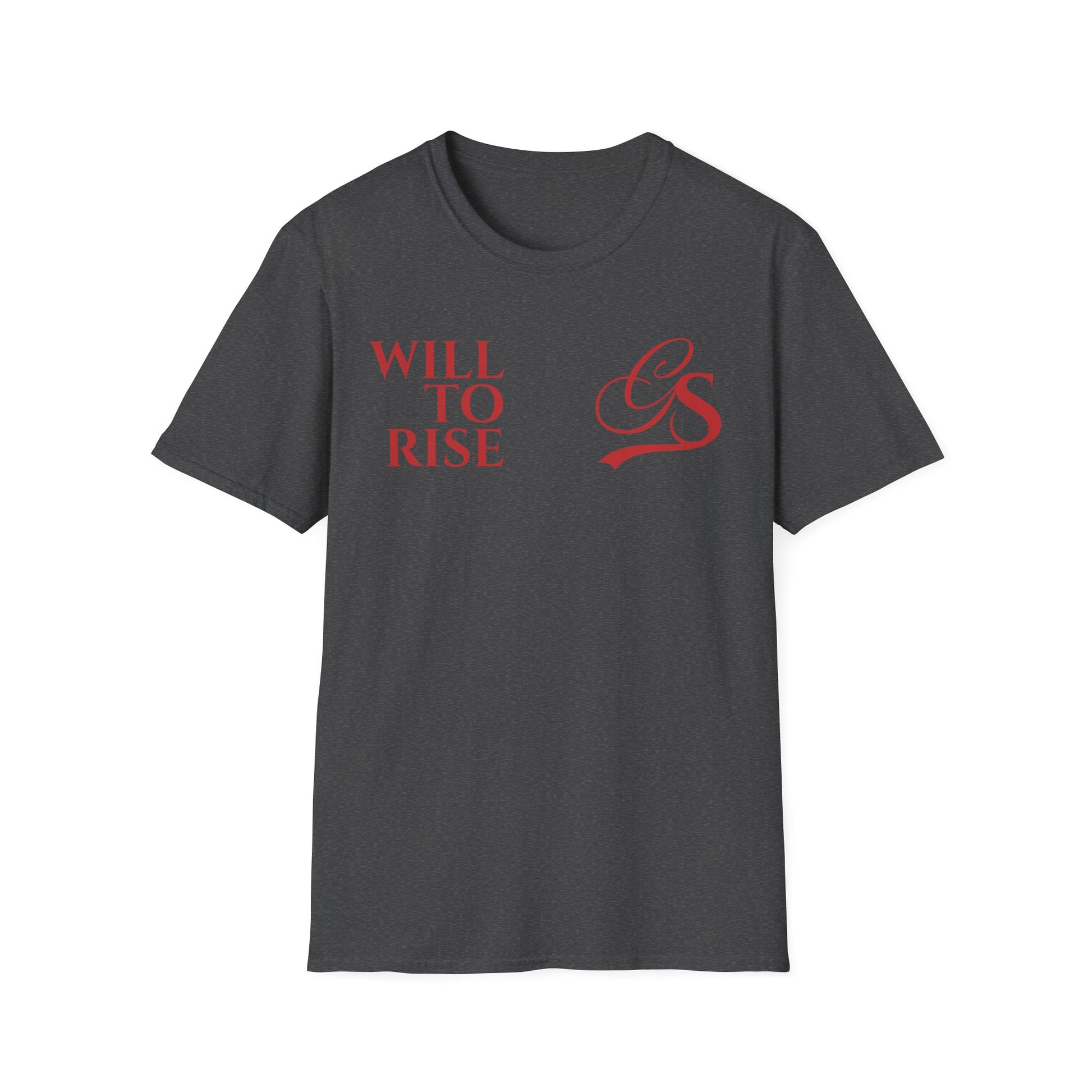 WILL TO RISE. T-shirt.