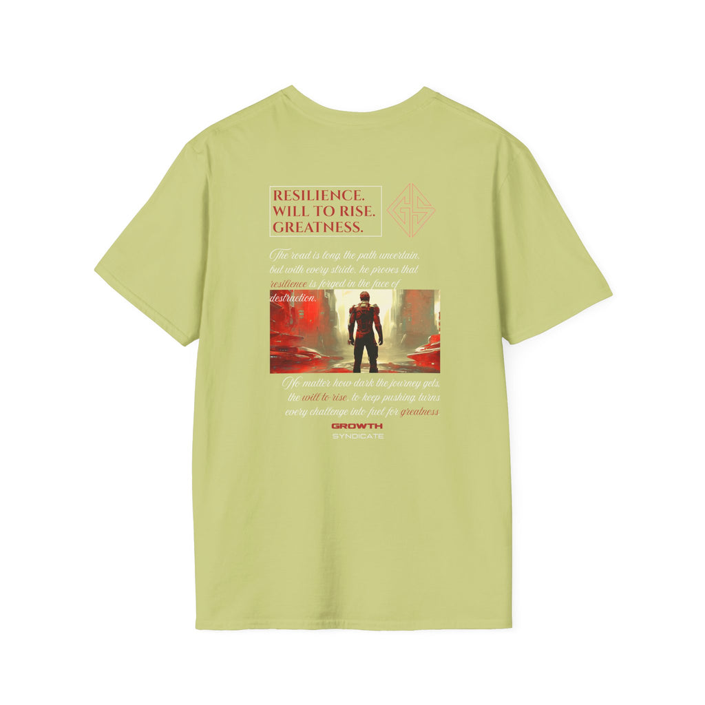 WILL TO RISE. T-shirt.