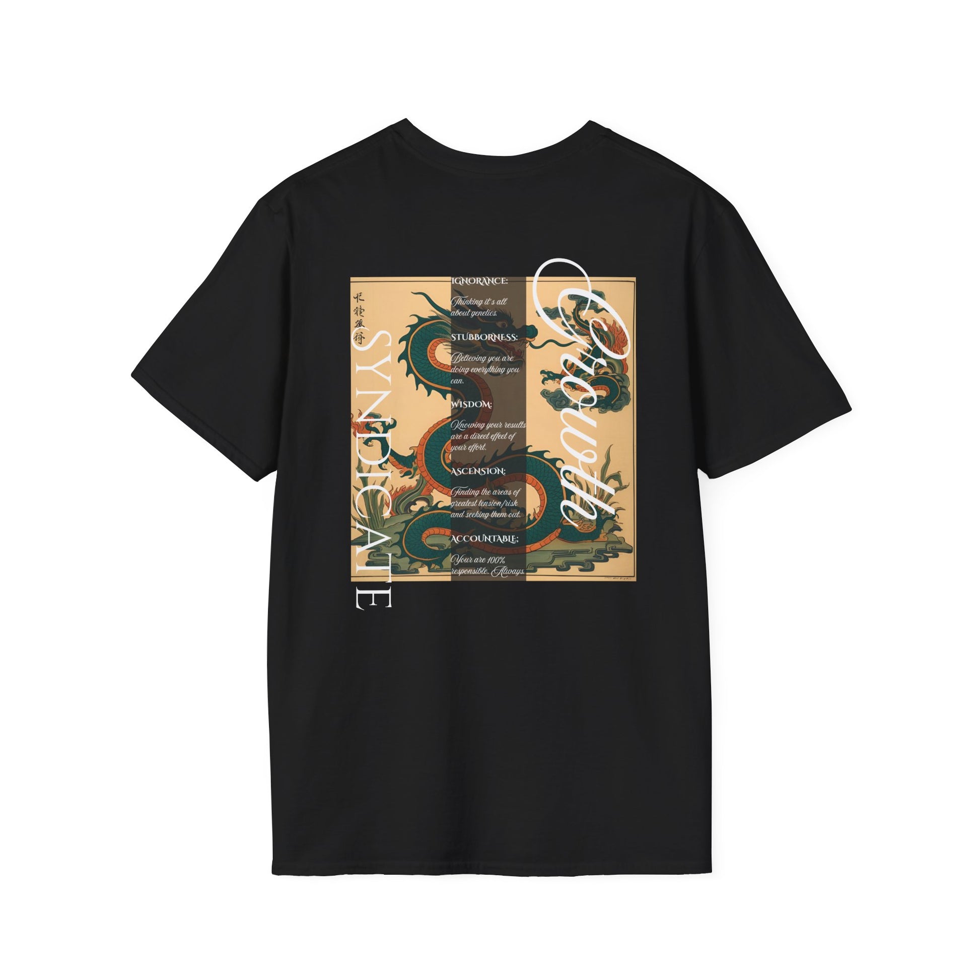 DRAGON WISDOM. T-shirt.