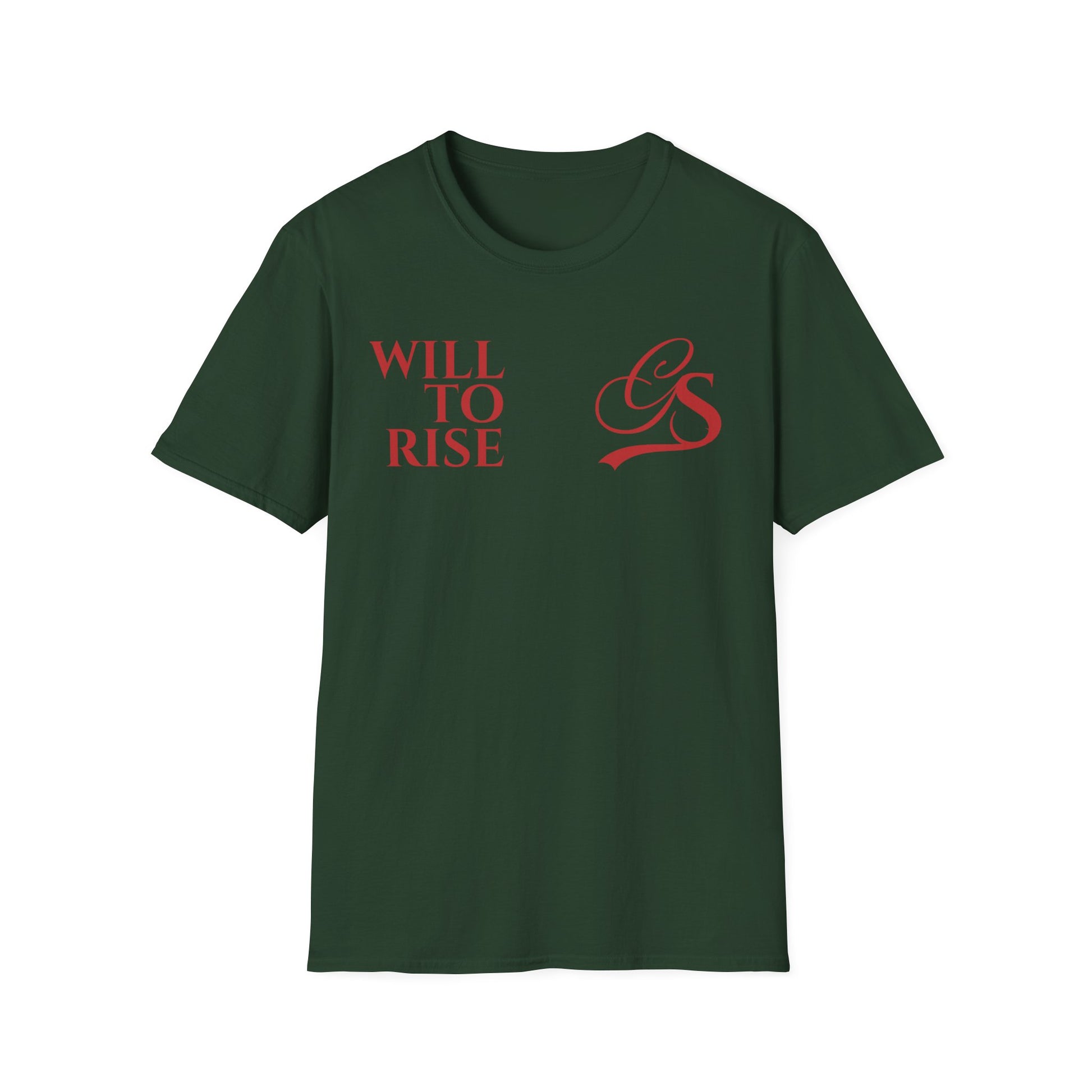 WILL TO RISE. T-shirt.