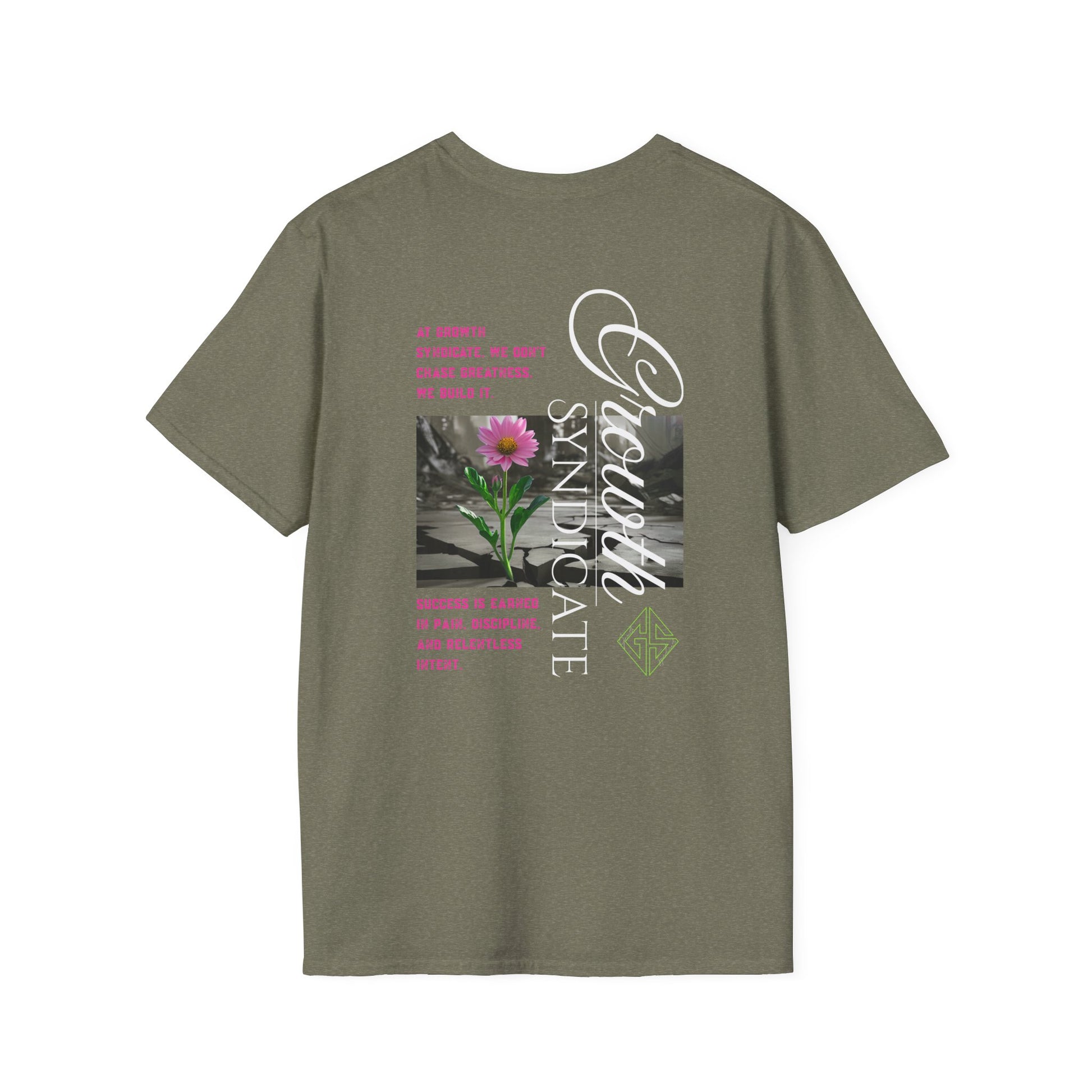 FLOWER GROWTH. T-shirt.