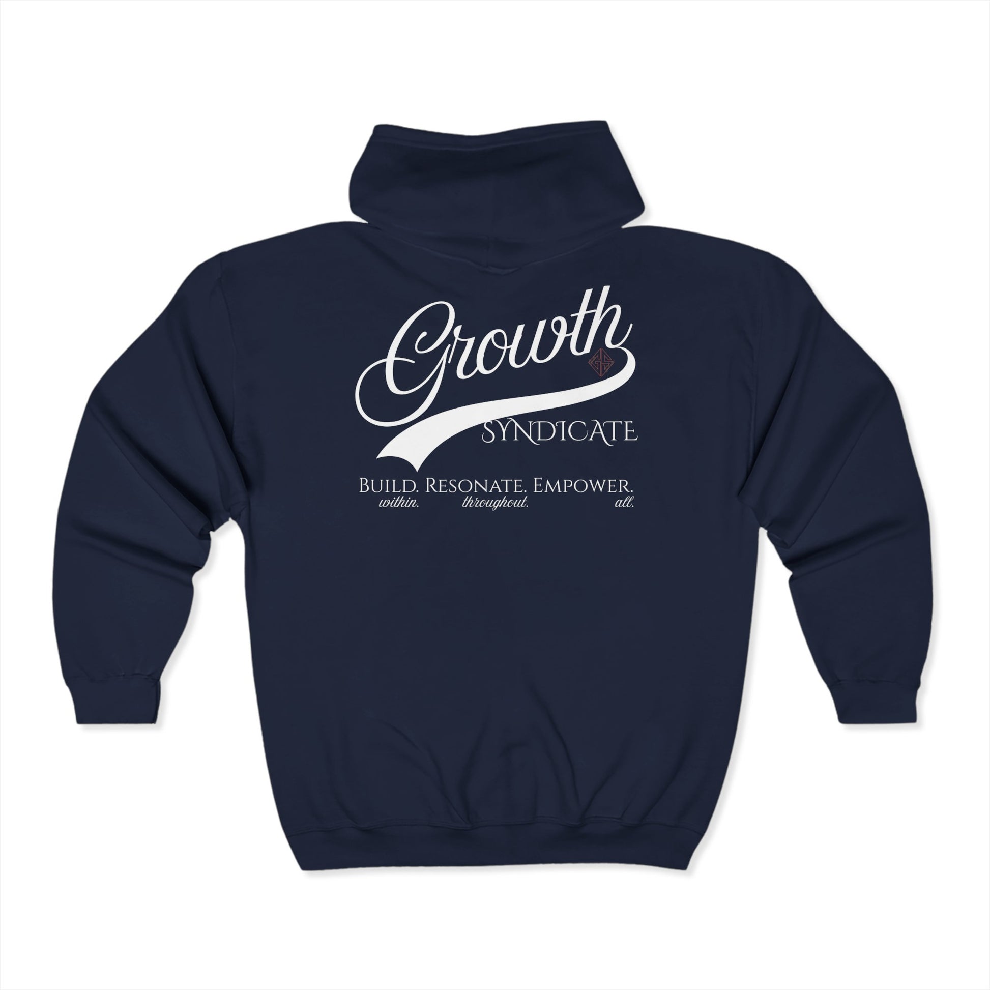 GROWTH ZIP-UP HOODIE.