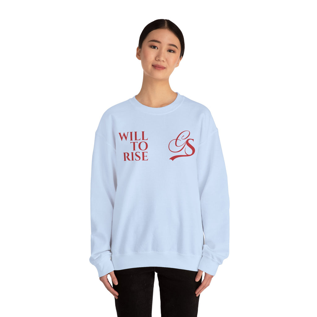 WILL TO RISE. Sweatshirt.