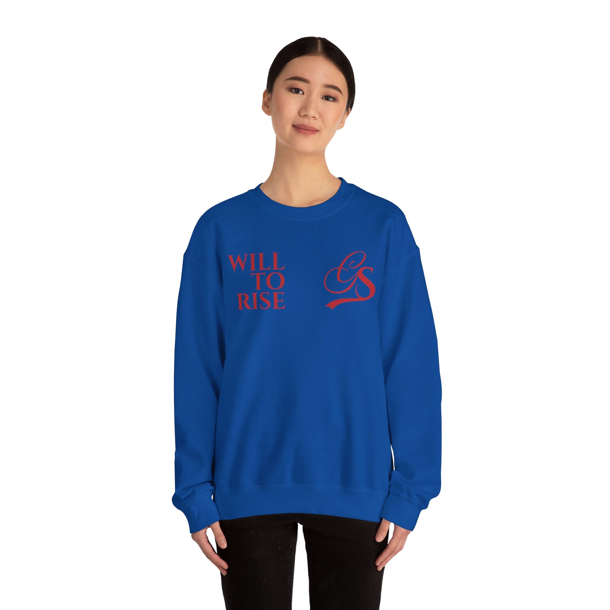 WILL TO RISE. Sweatshirt.