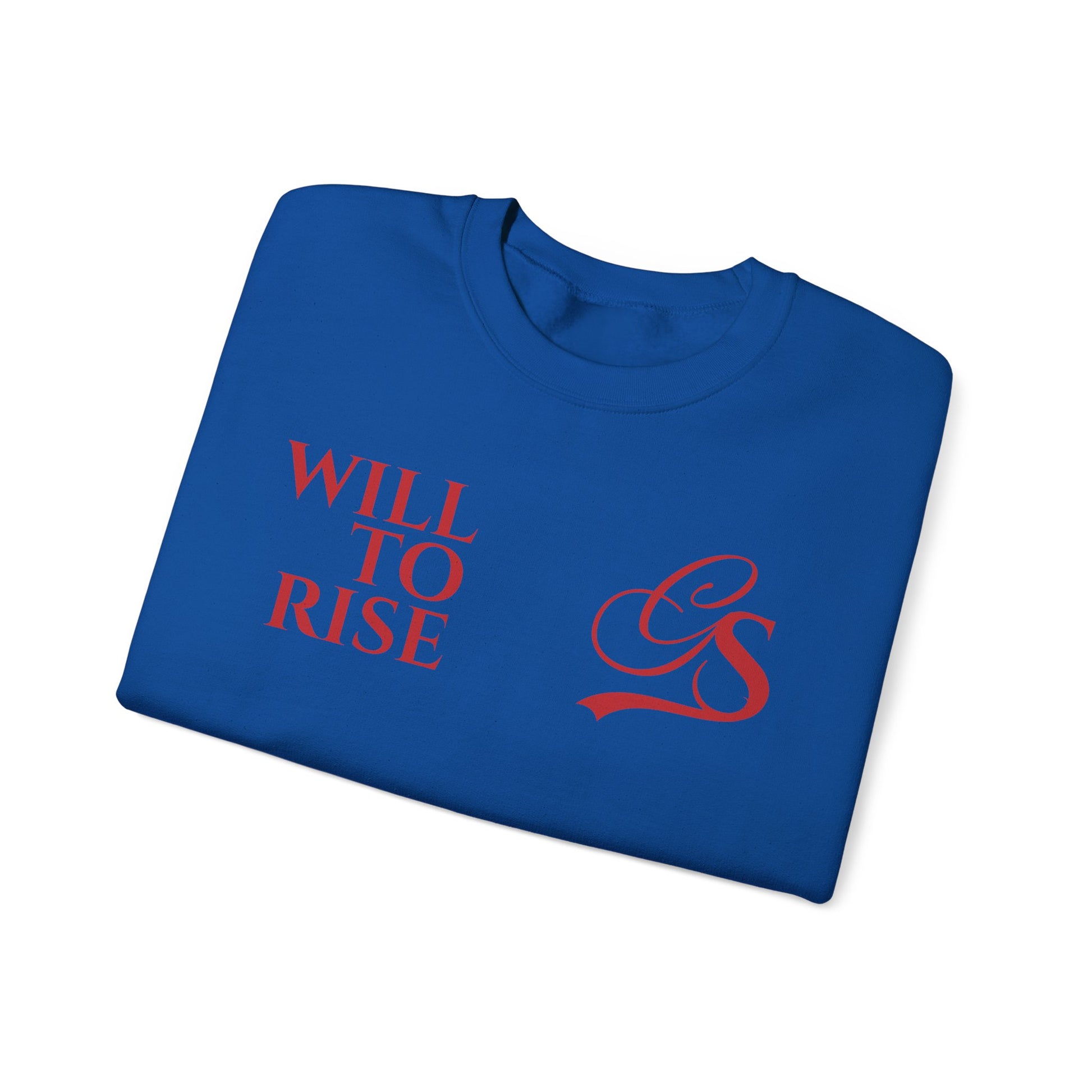 WILL TO RISE. Sweatshirt.