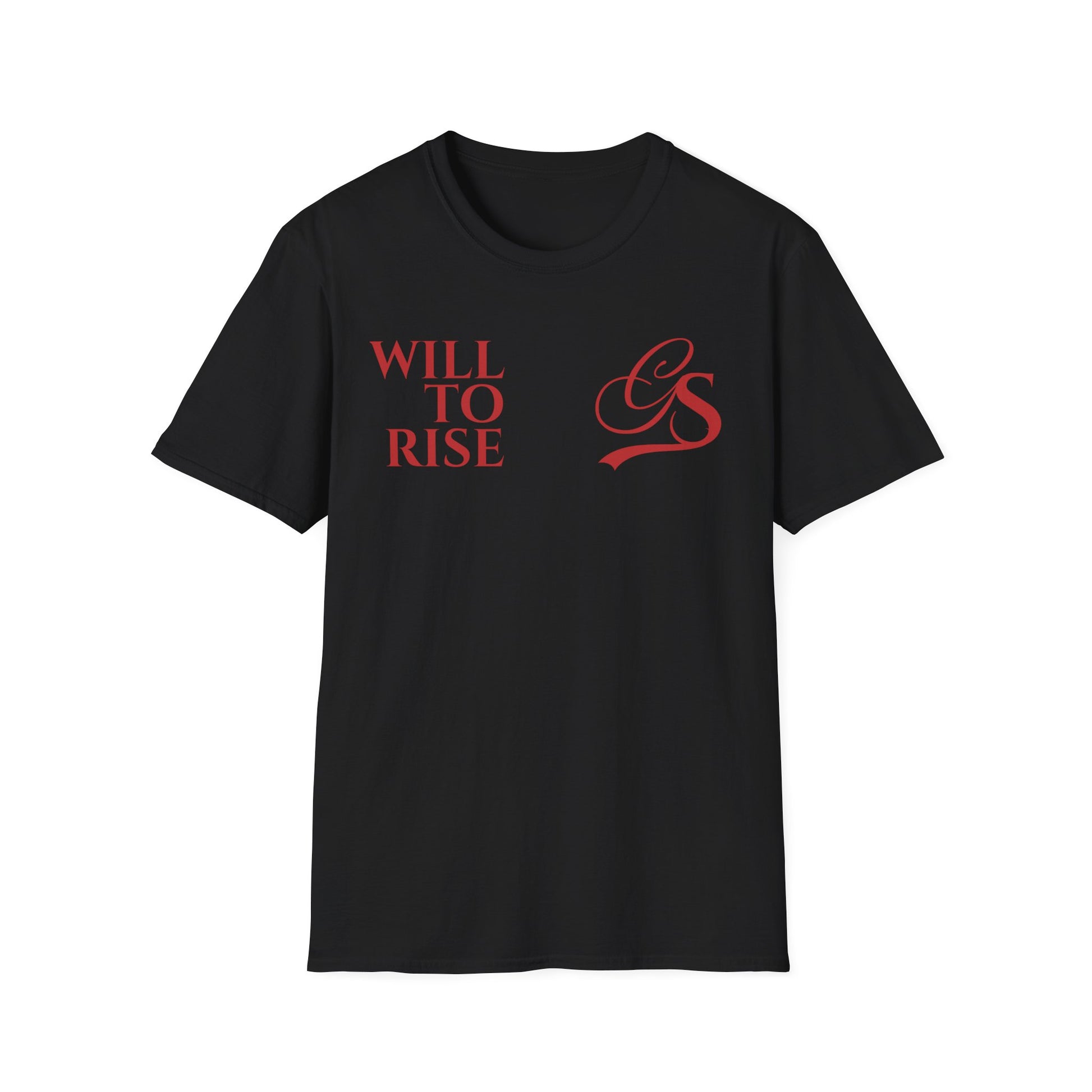 WILL TO RISE. T-shirt.