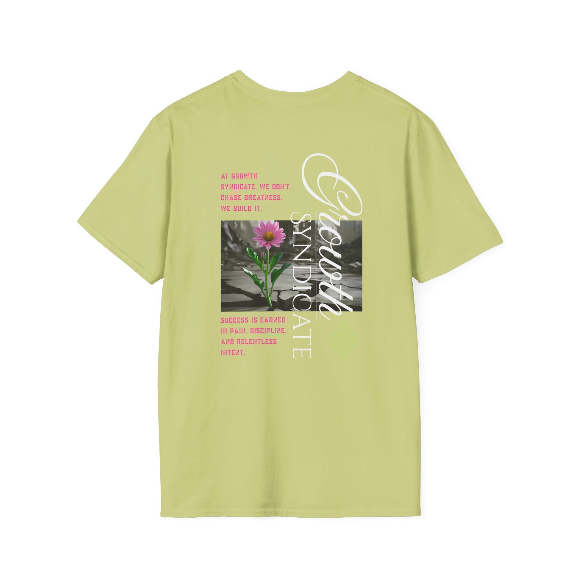 FLOWER GROWTH. T-shirt.
