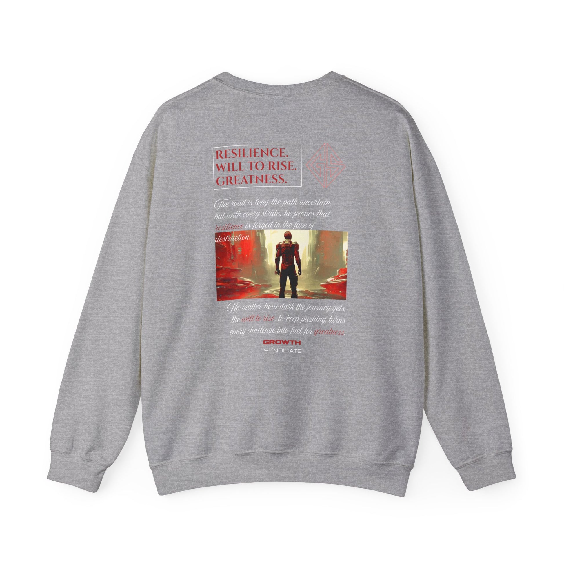 WILL TO RISE. Sweatshirt.