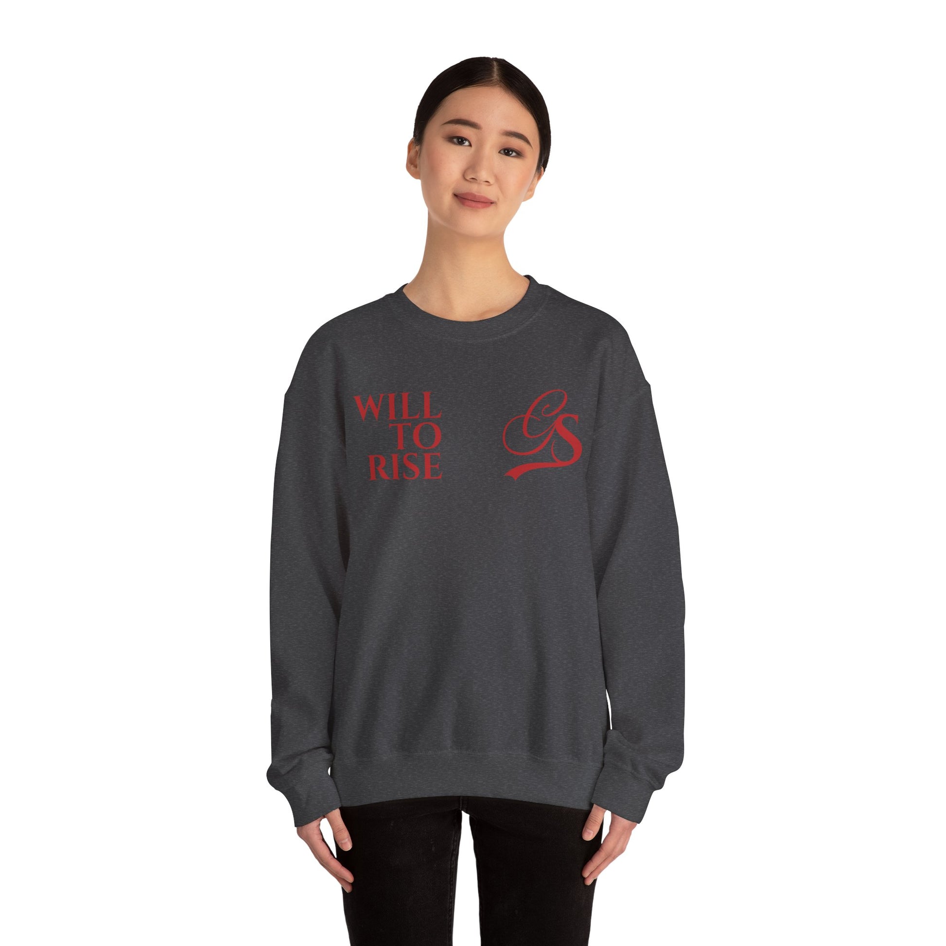 WILL TO RISE. Sweatshirt.