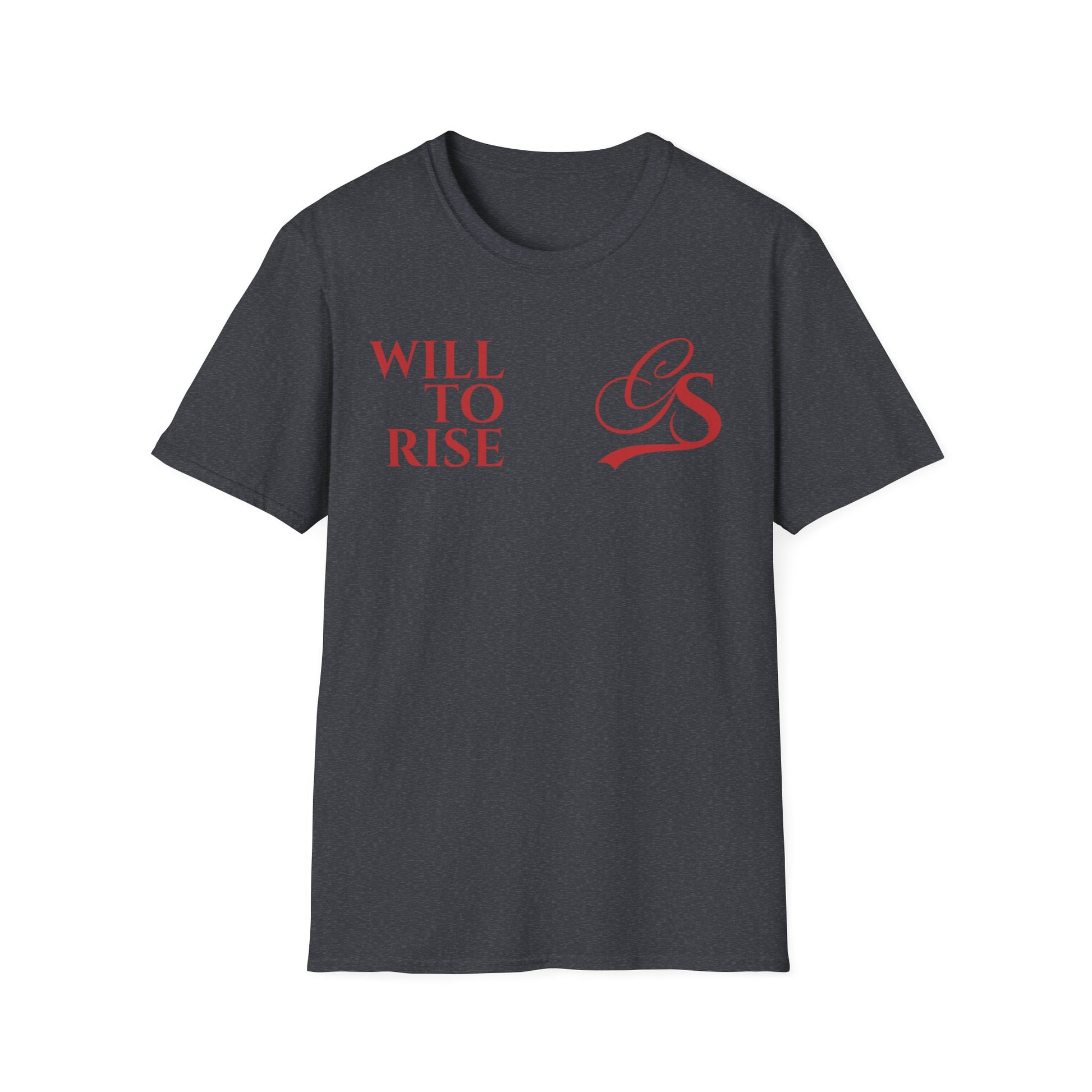 WILL TO RISE. T-shirt.