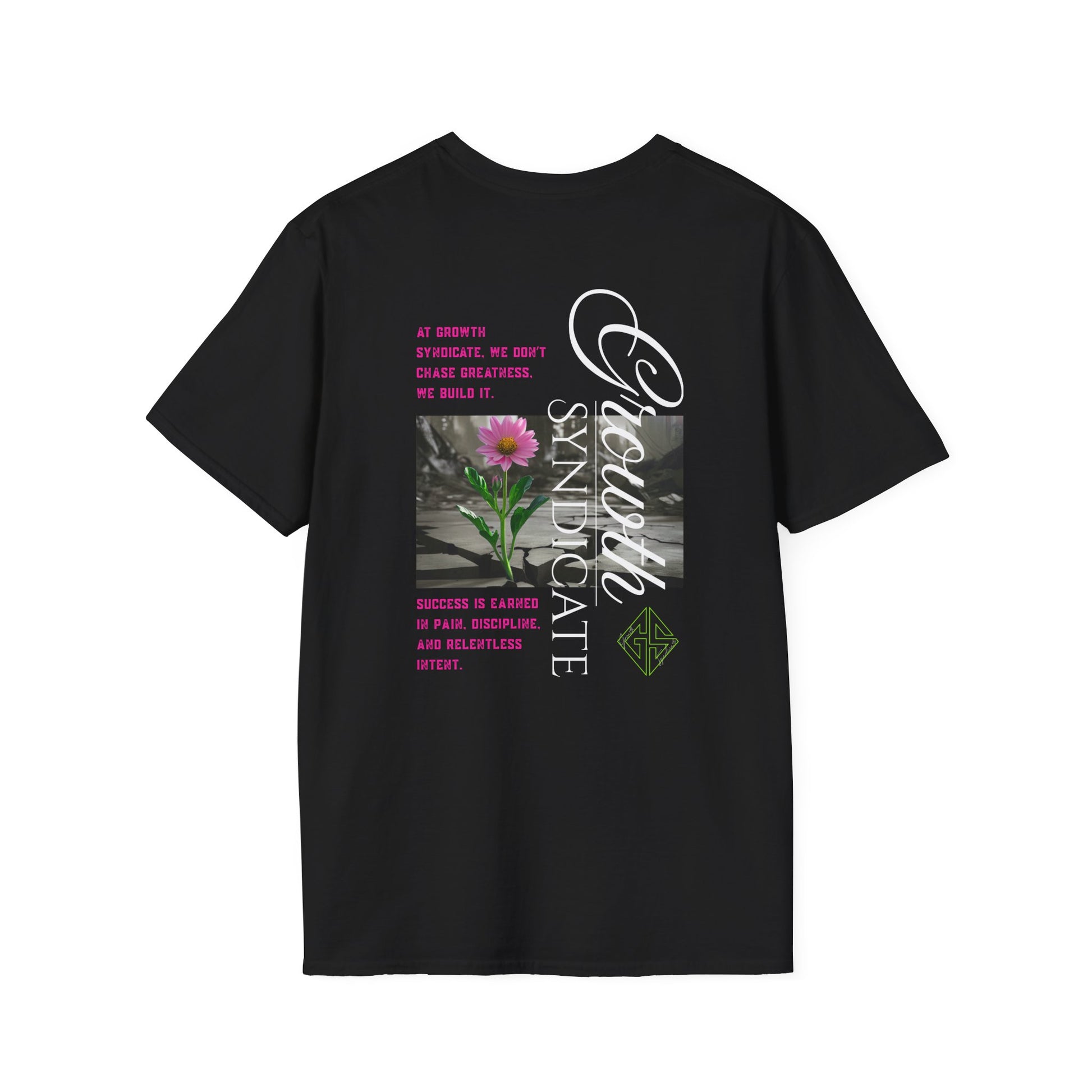 FLOWER GROWTH. T-shirt.