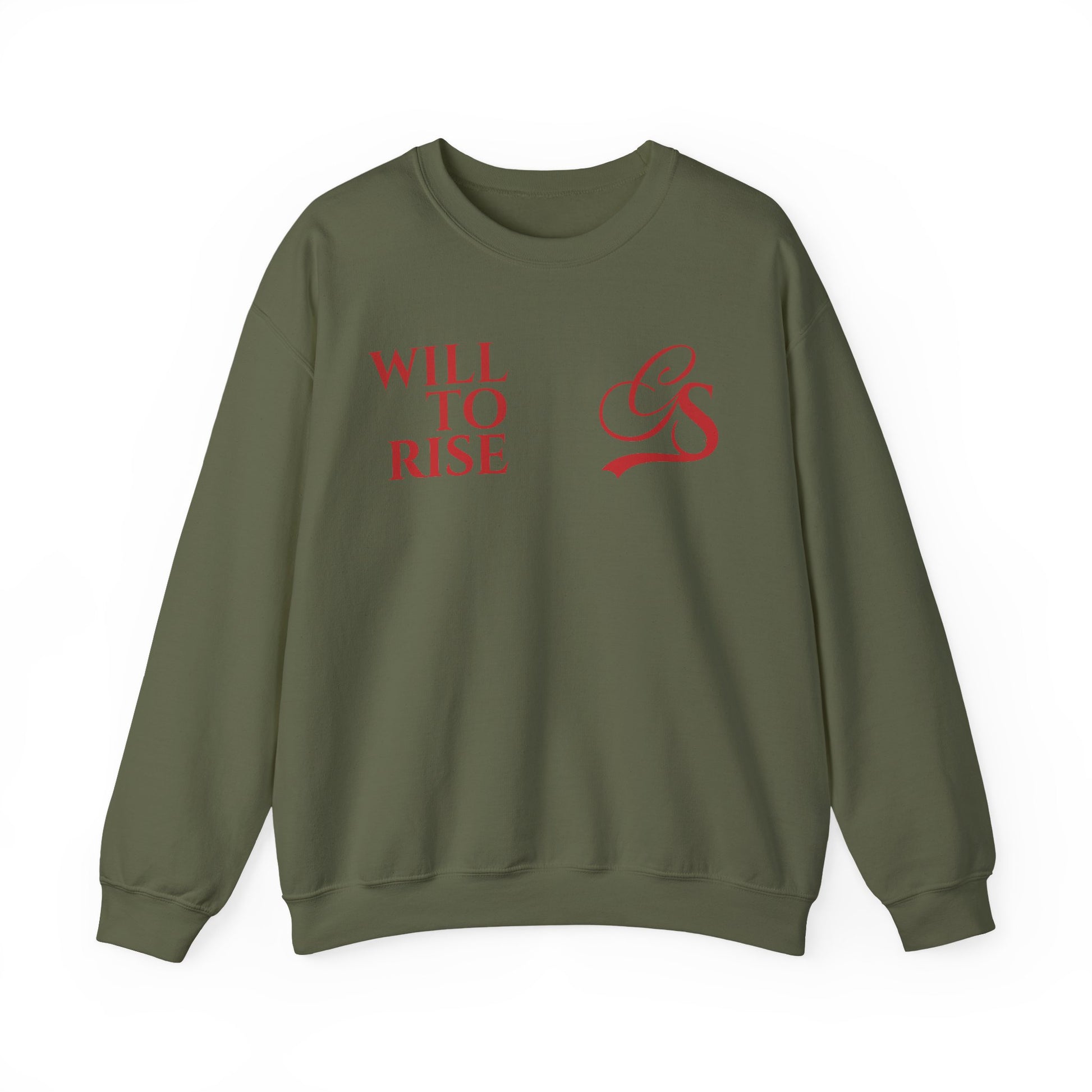 WILL TO RISE. Sweatshirt.