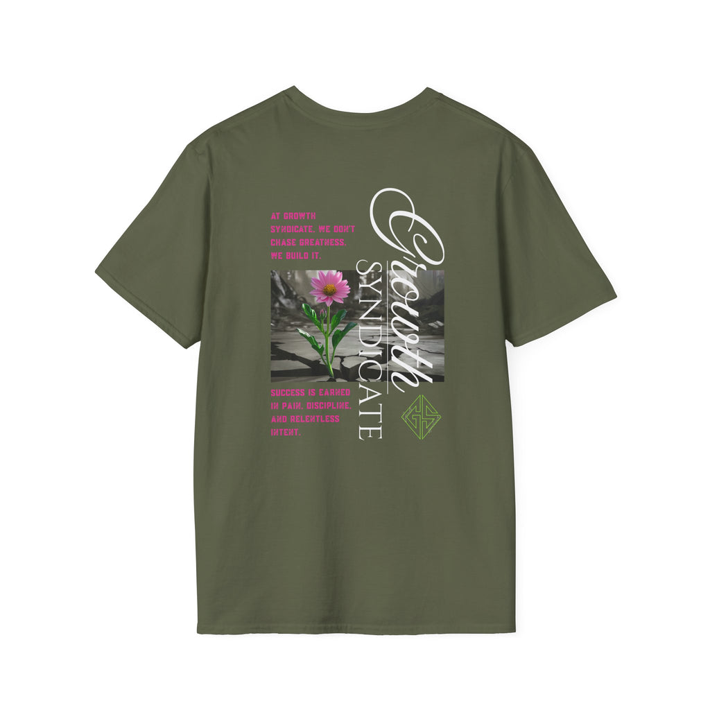 FLOWER GROWTH. T-shirt.