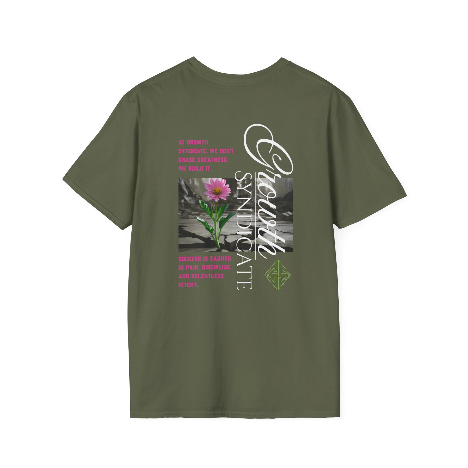 FLOWER GROWTH. T-shirt.