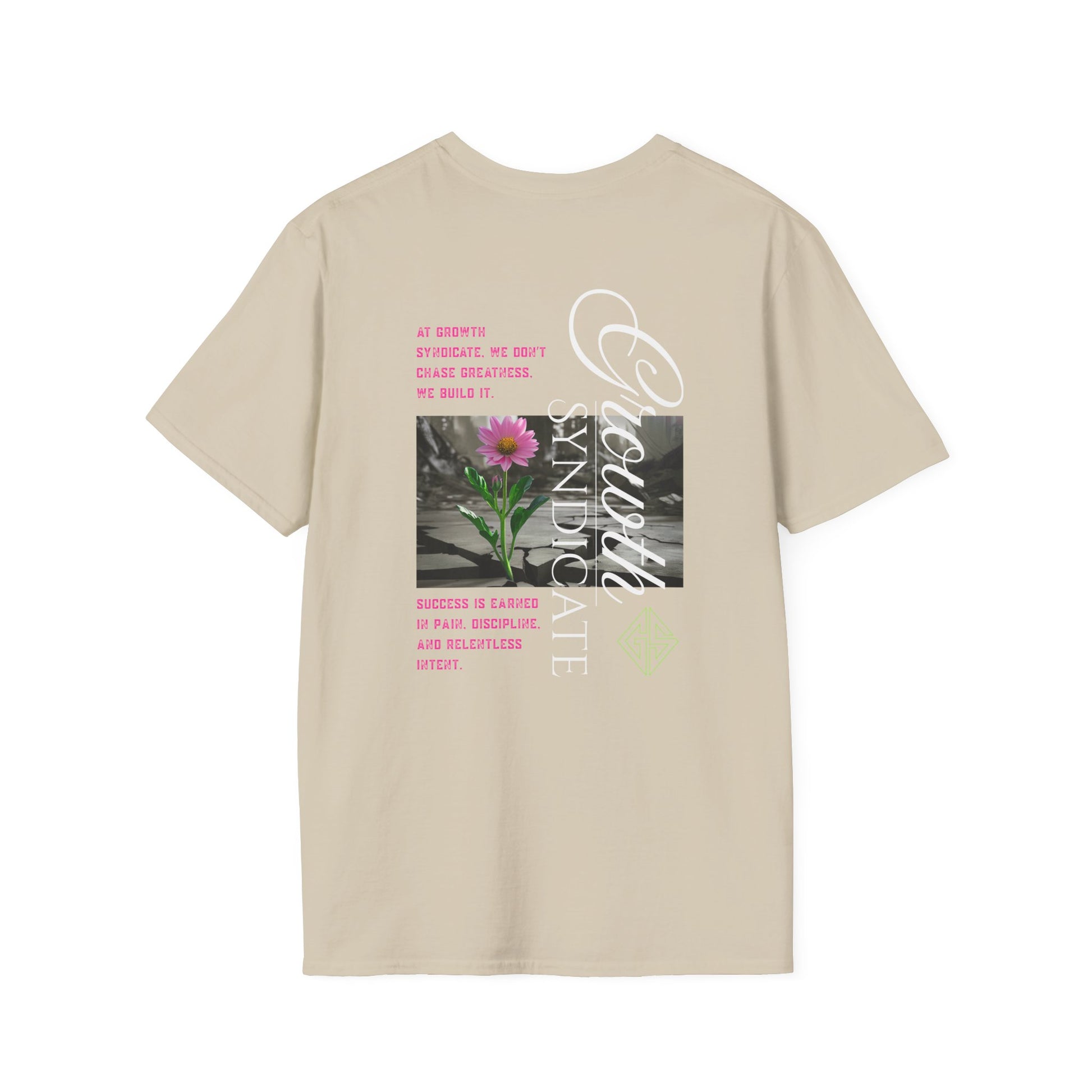 FLOWER GROWTH. T-shirt.