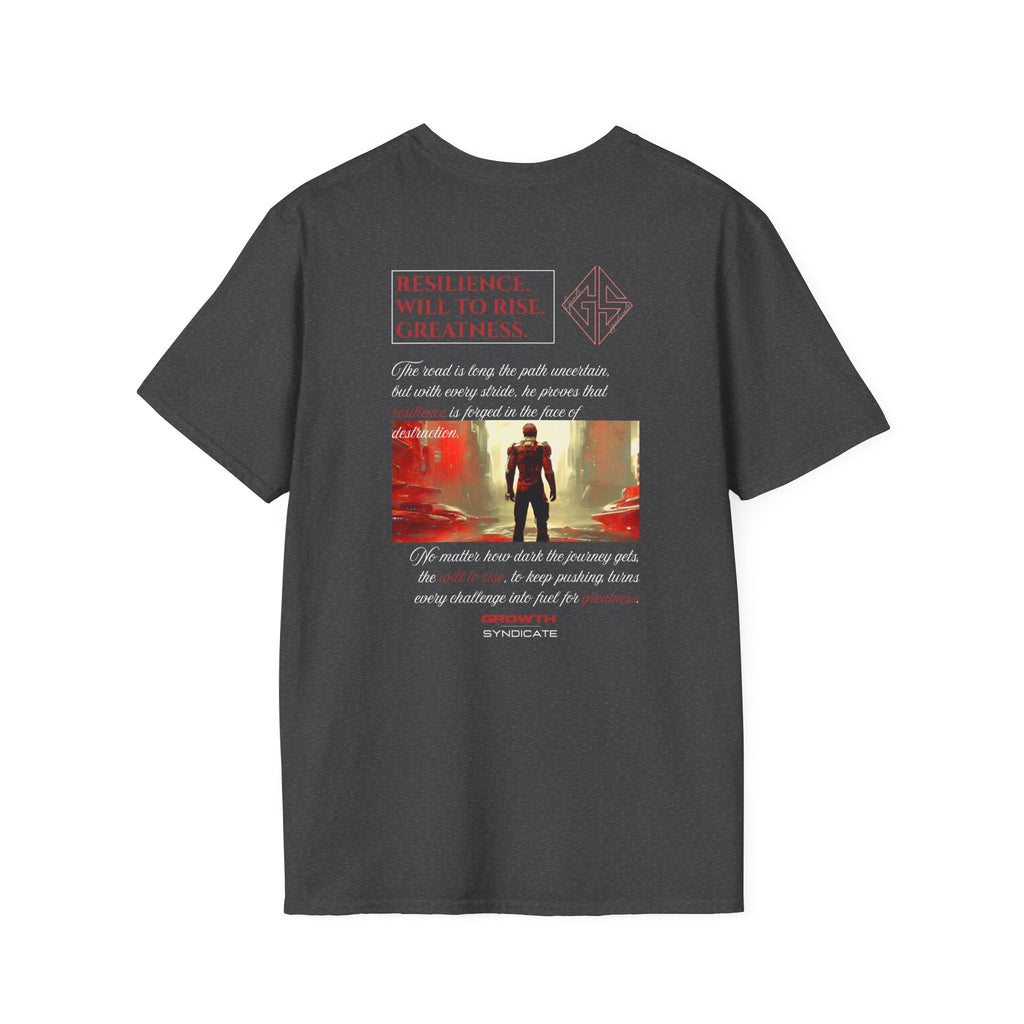 WILL TO RISE. T-shirt.