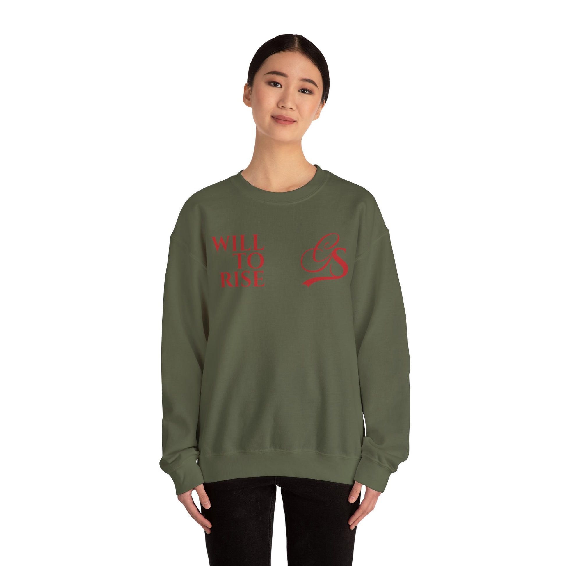 WILL TO RISE. Sweatshirt.