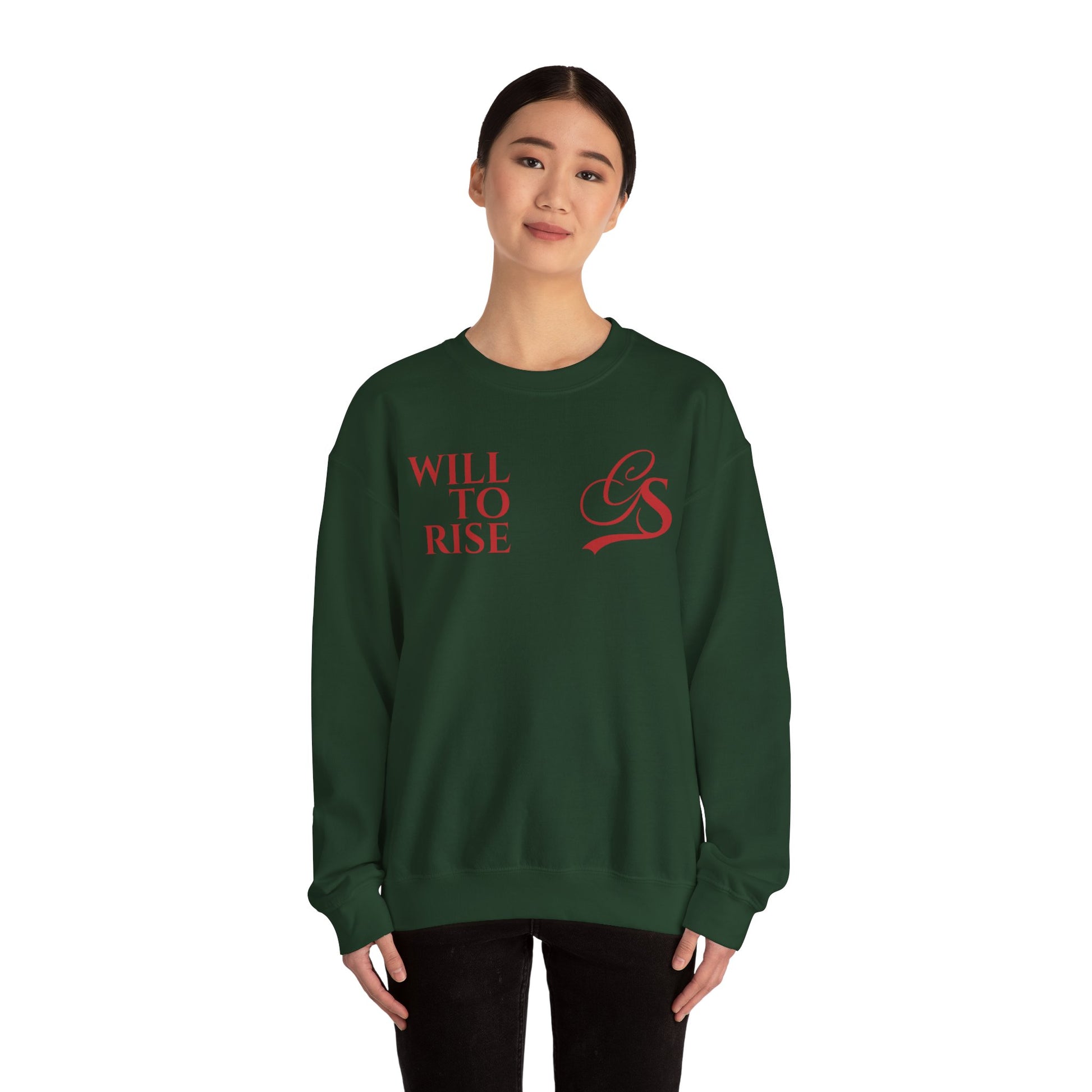 WILL TO RISE. Sweatshirt.