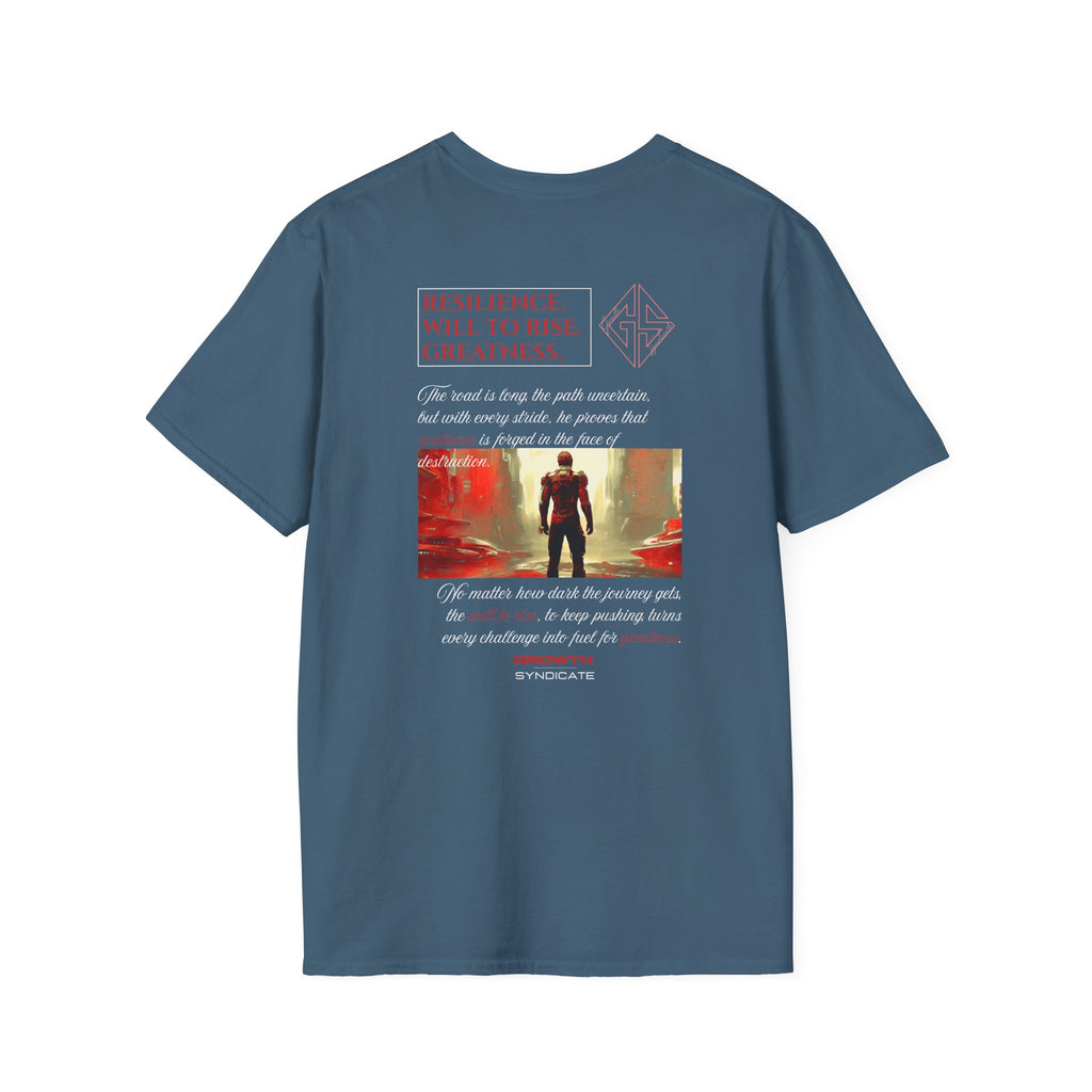 WILL TO RISE. T-shirt.