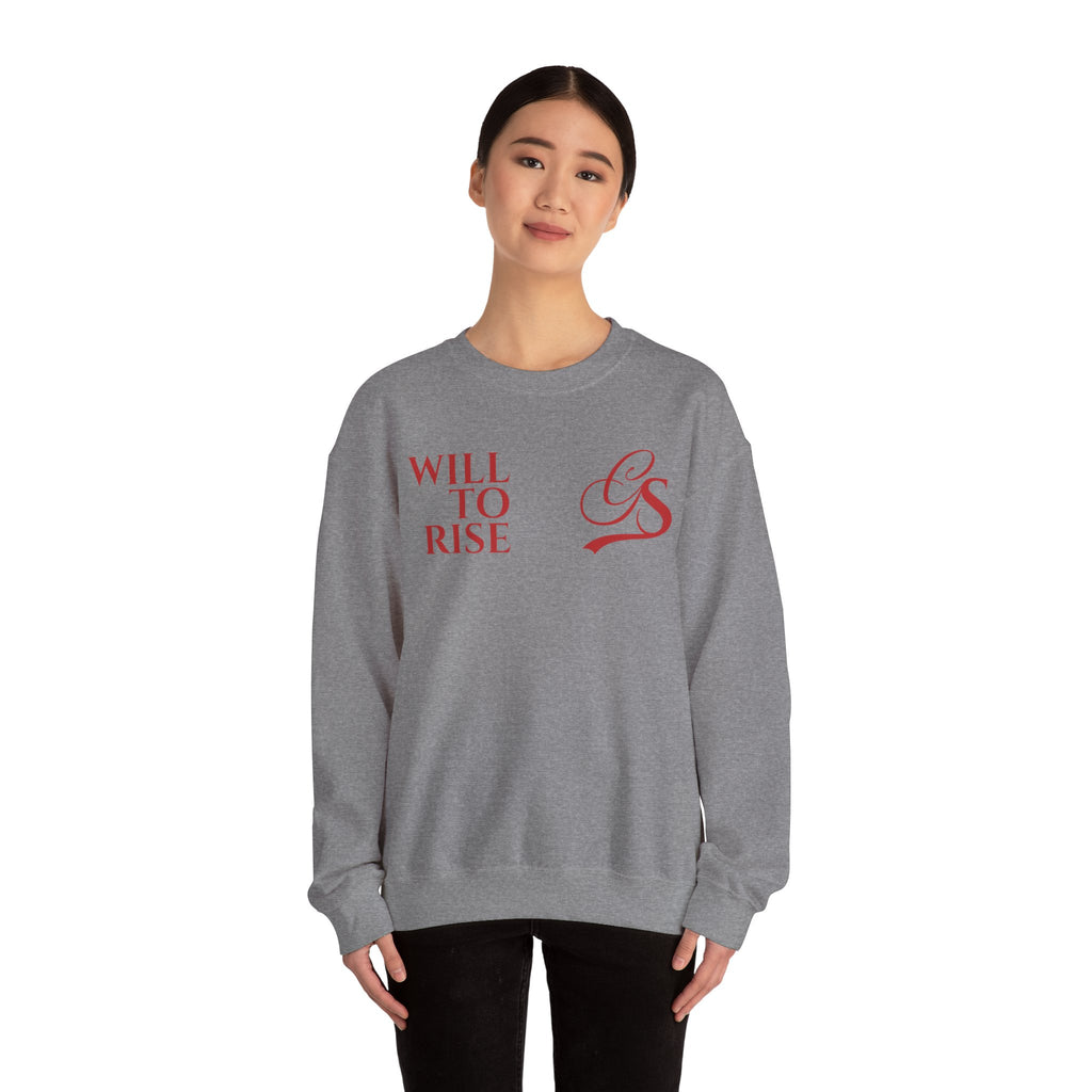 WILL TO RISE. Sweatshirt.