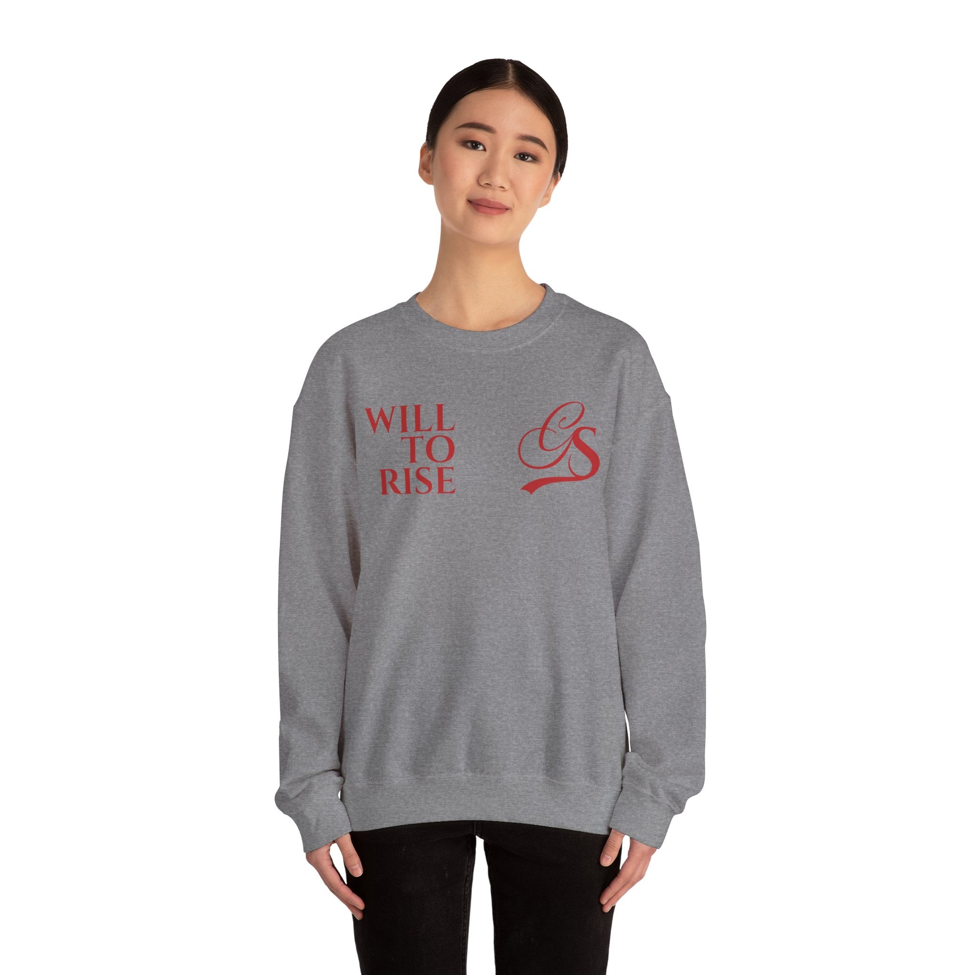 WILL TO RISE. Sweatshirt.