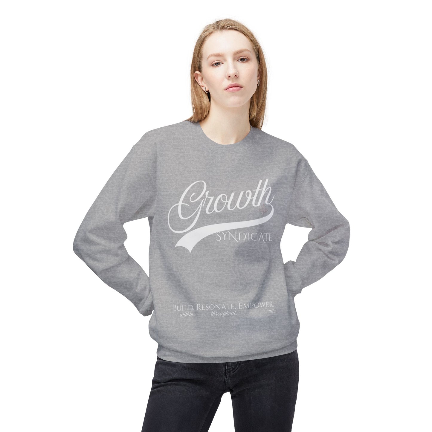 BE UNDENIABLE Softstyle Fleece Crewneck Sweatshirt