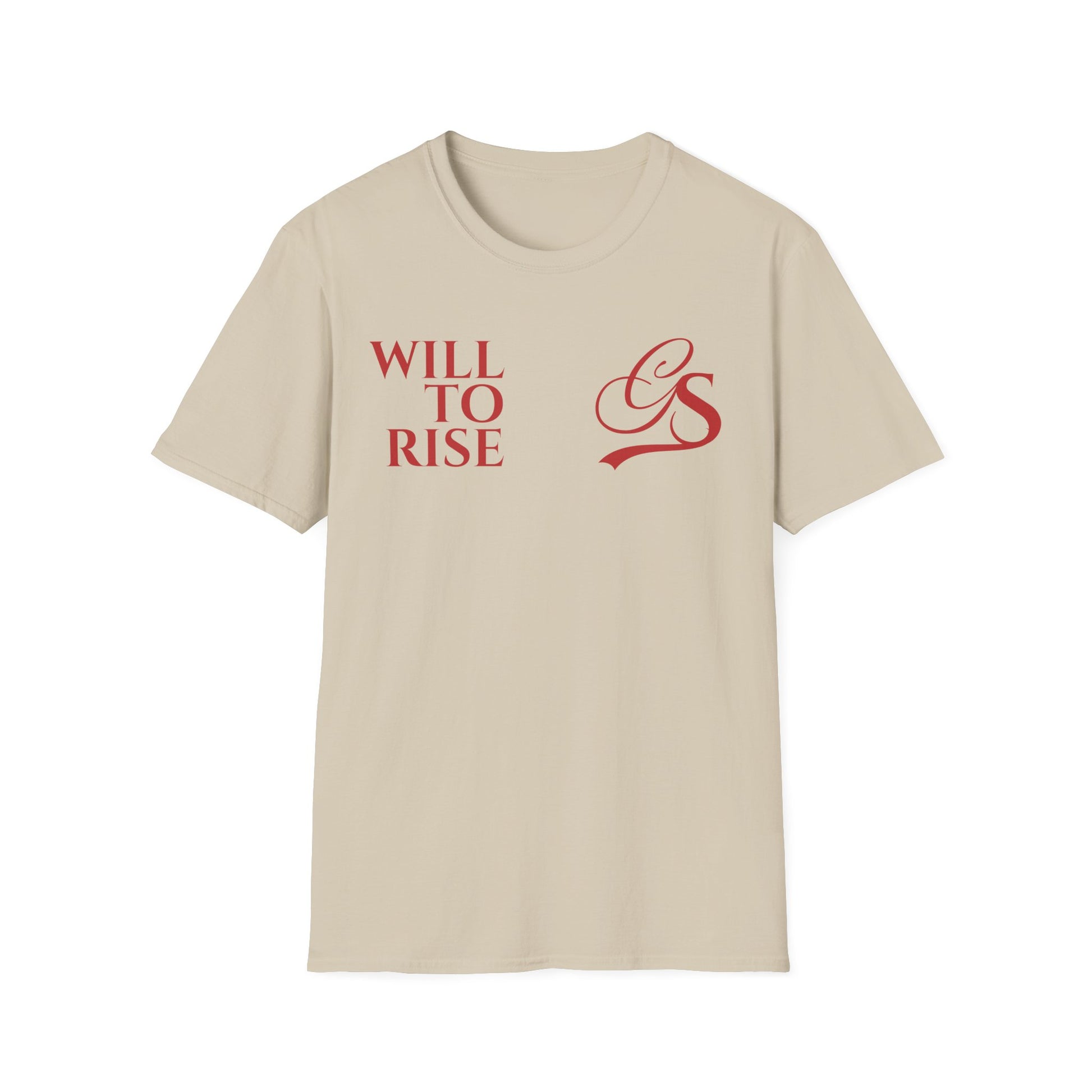 WILL TO RISE. T-shirt.