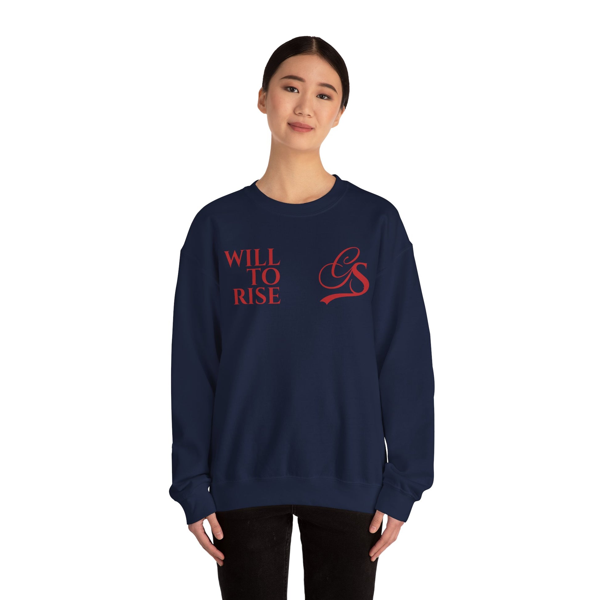 WILL TO RISE. Sweatshirt.