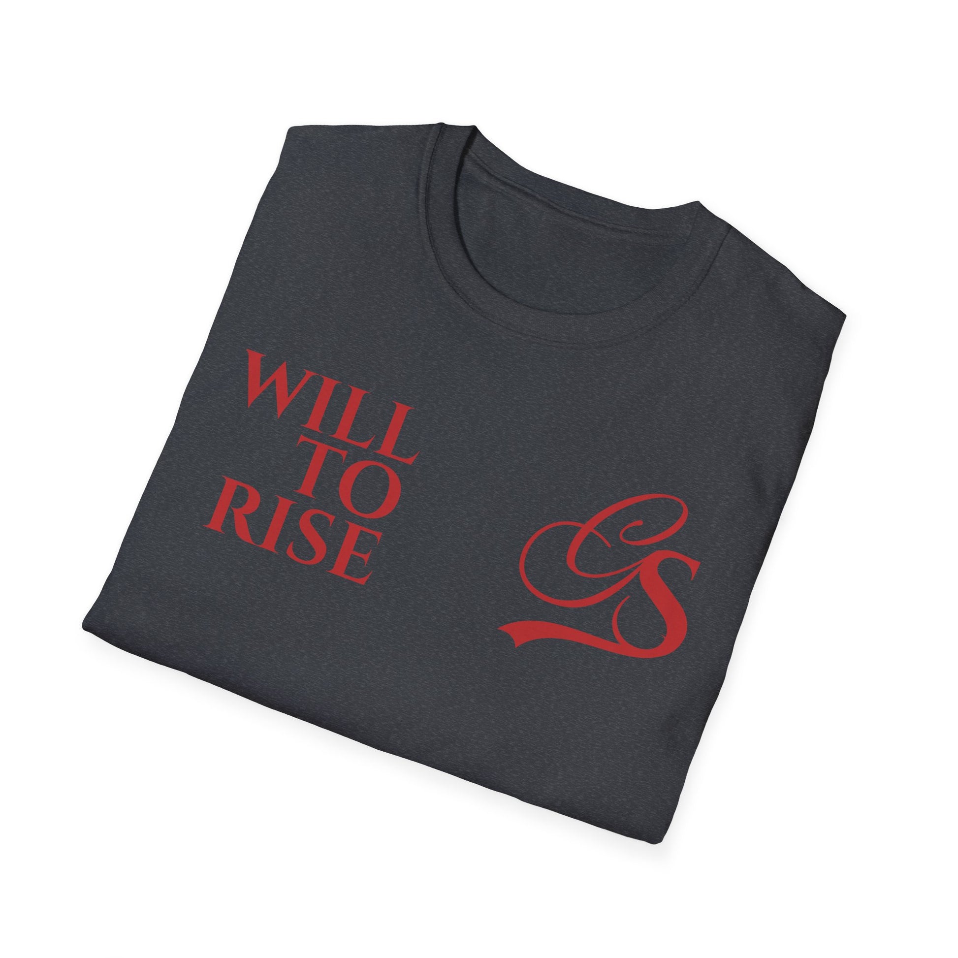 WILL TO RISE. T-shirt.