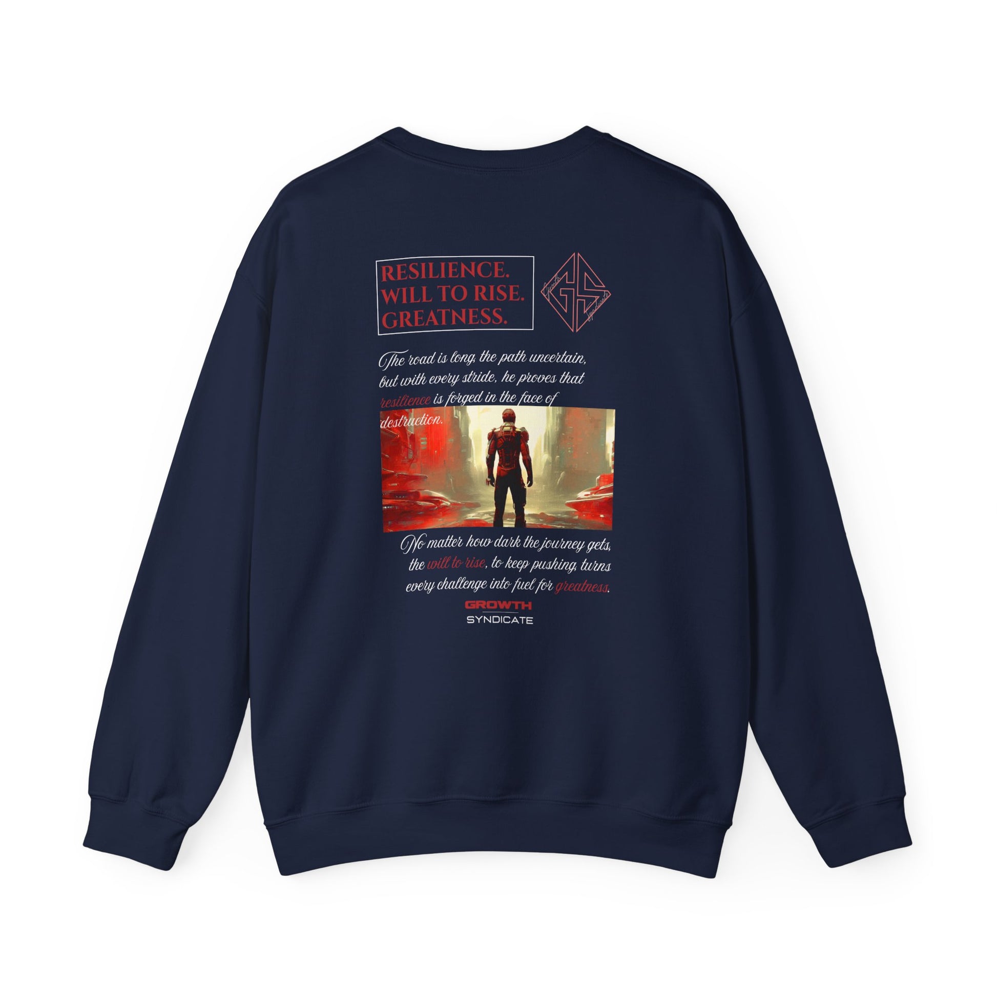 WILL TO RISE. Sweatshirt.