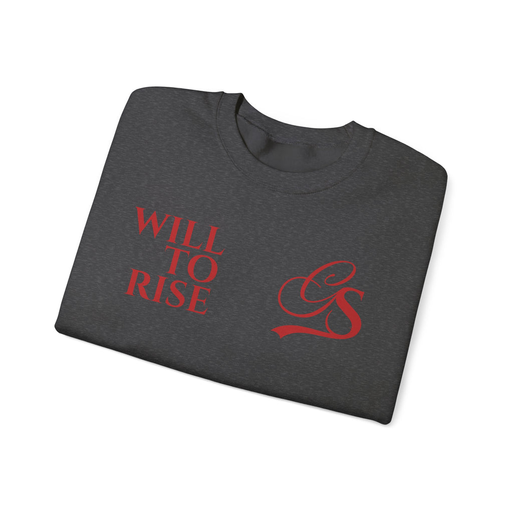 WILL TO RISE. Sweatshirt.