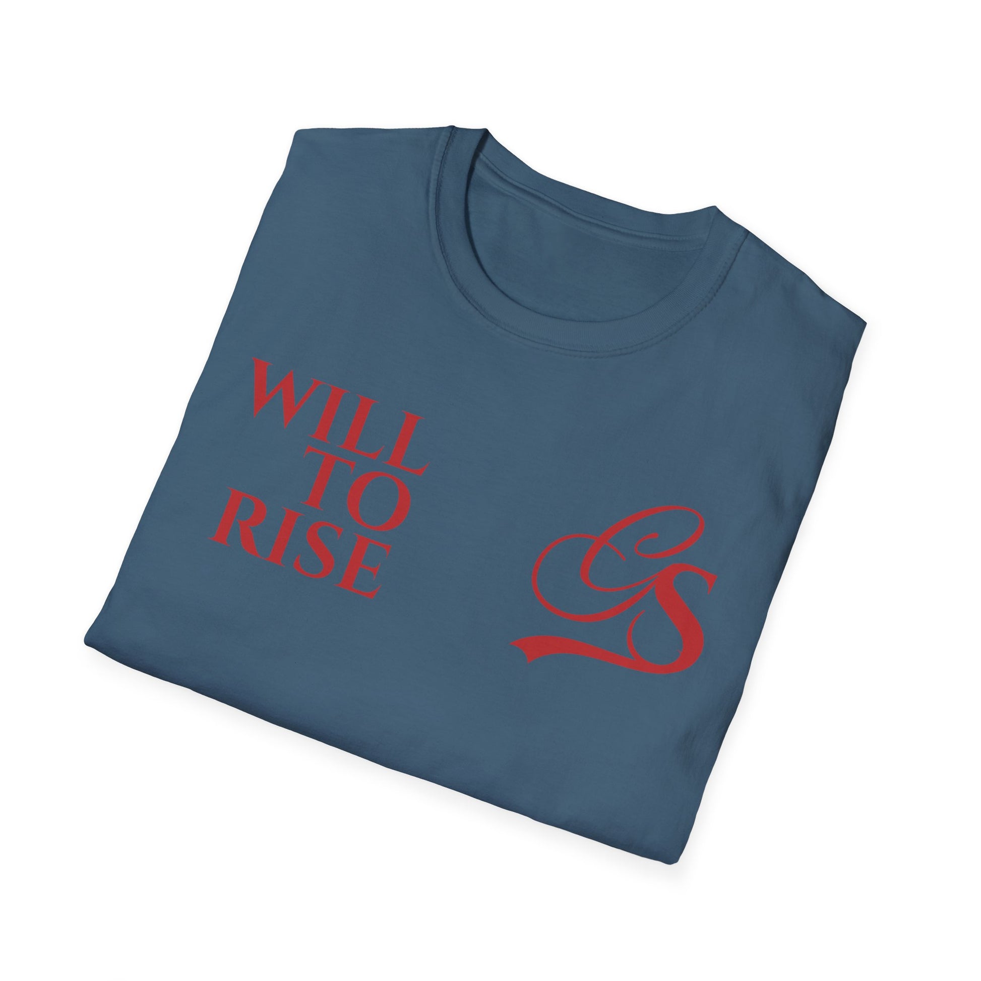 WILL TO RISE. T-shirt.