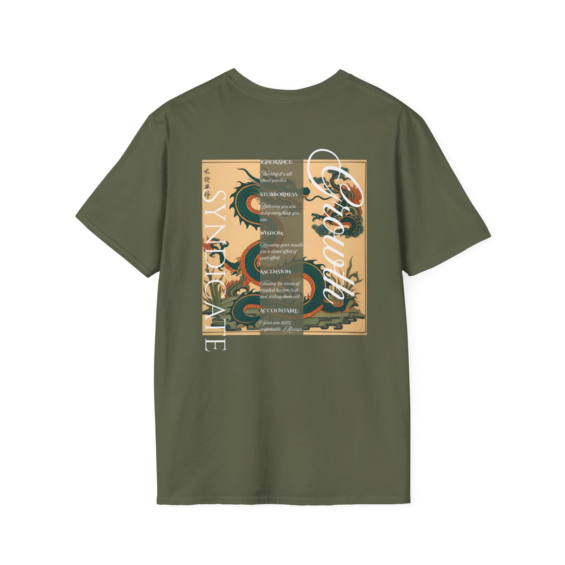 DRAGON WISDOM. T-shirt.