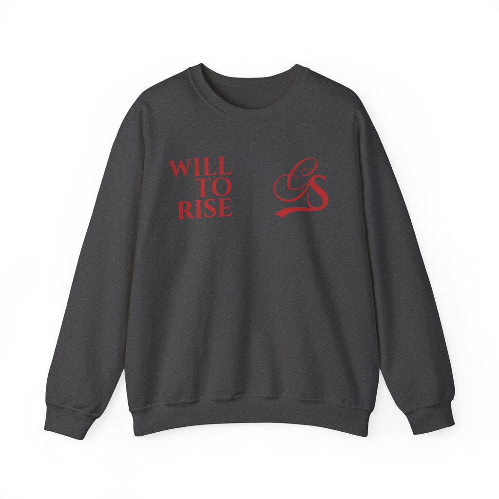 WILL TO RISE. Sweatshirt.