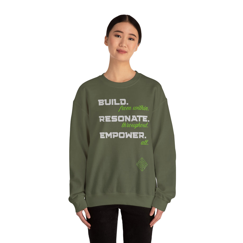 BUILD. EMPOWER. BEAST. Sweatshirt.