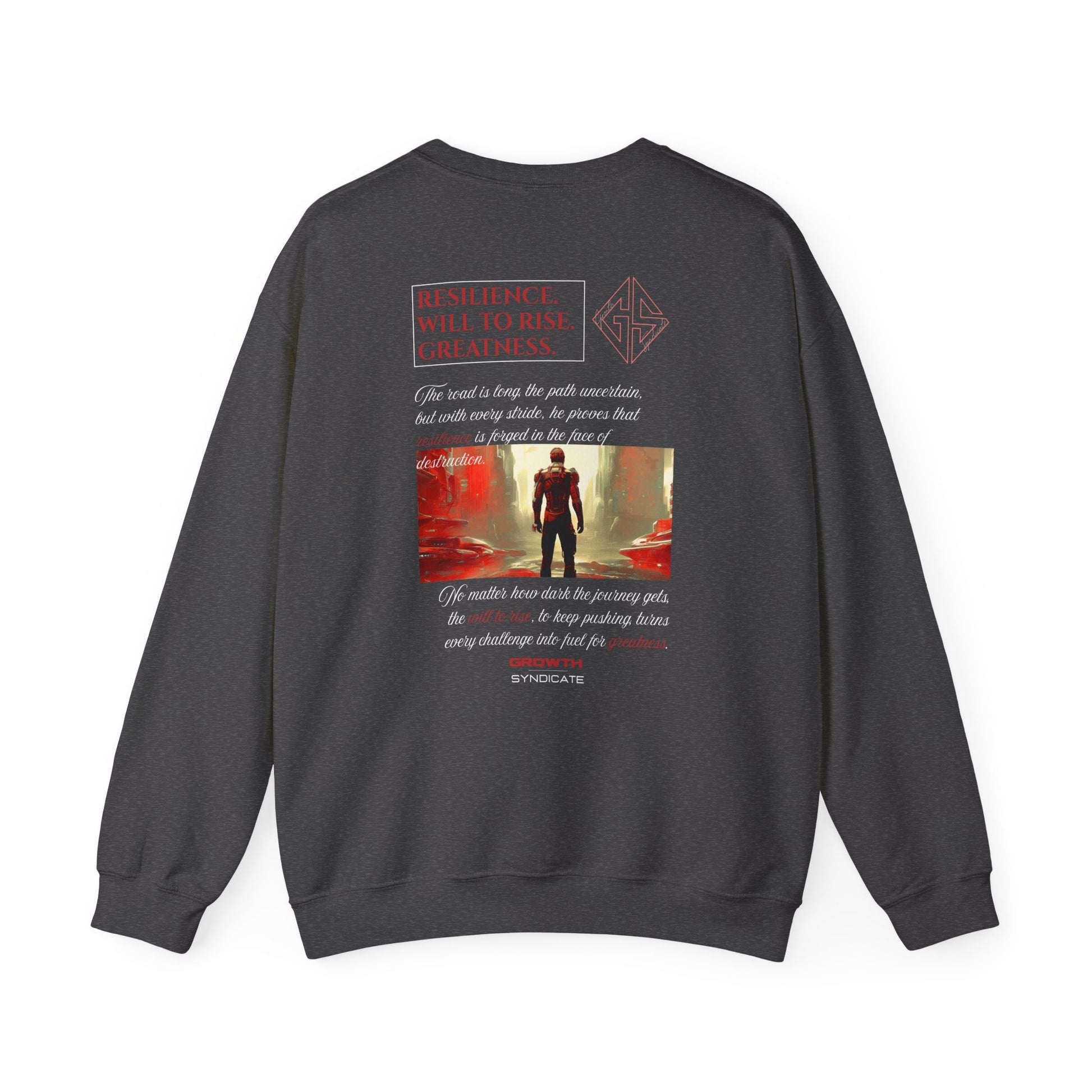 WILL TO RISE. Sweatshirt.