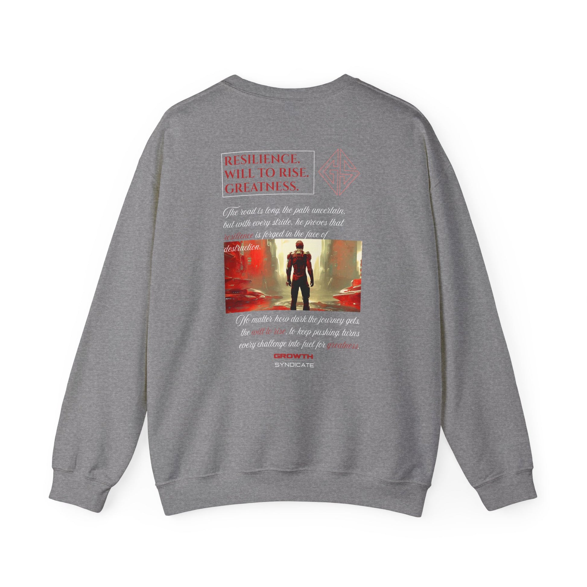 WILL TO RISE. Sweatshirt.