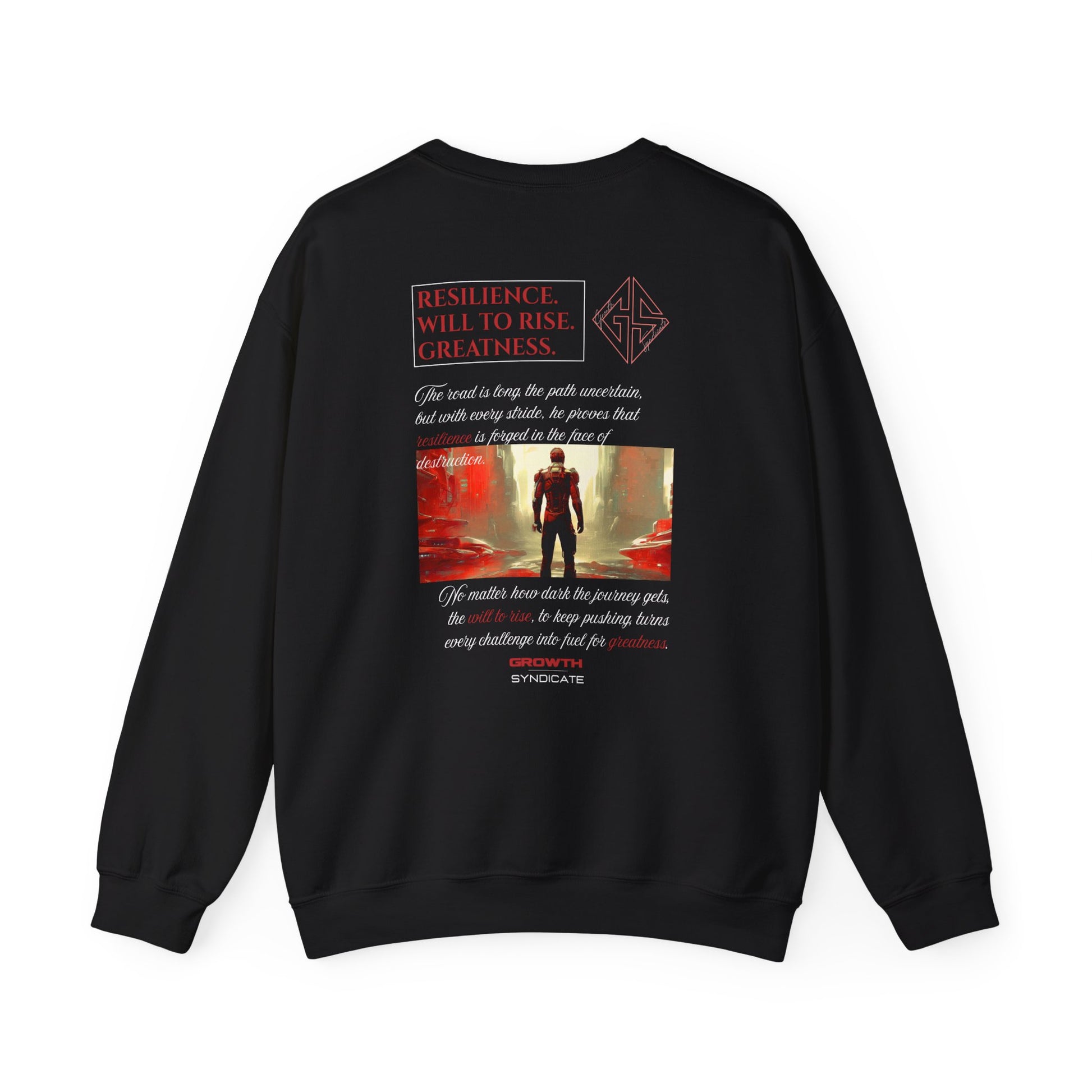 WILL TO RISE. Sweatshirt.