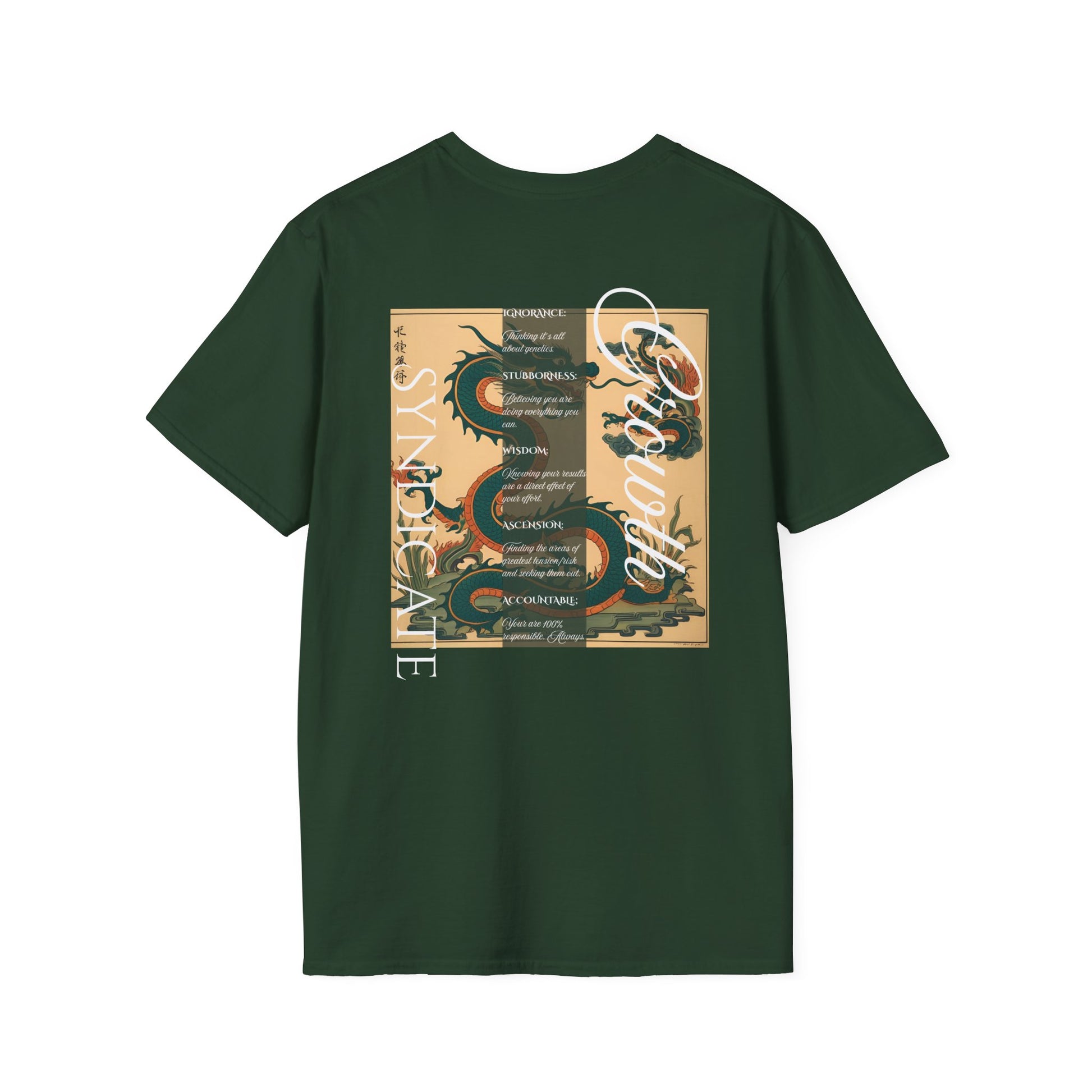 DRAGON WISDOM. T-shirt.