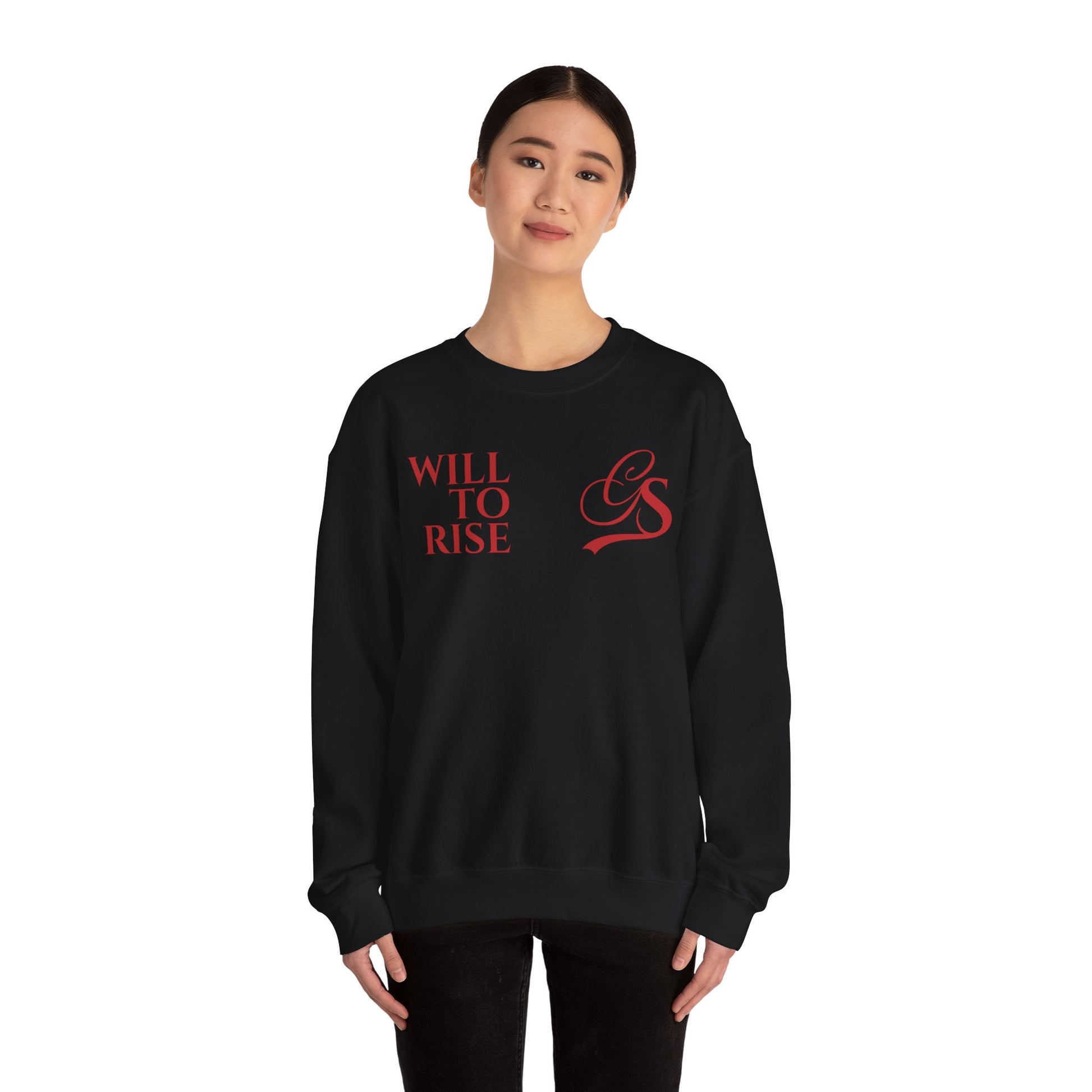 WILL TO RISE. Sweatshirt.