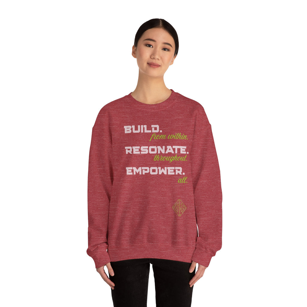 BUILD. EMPOWER. BEAST. Sweatshirt.