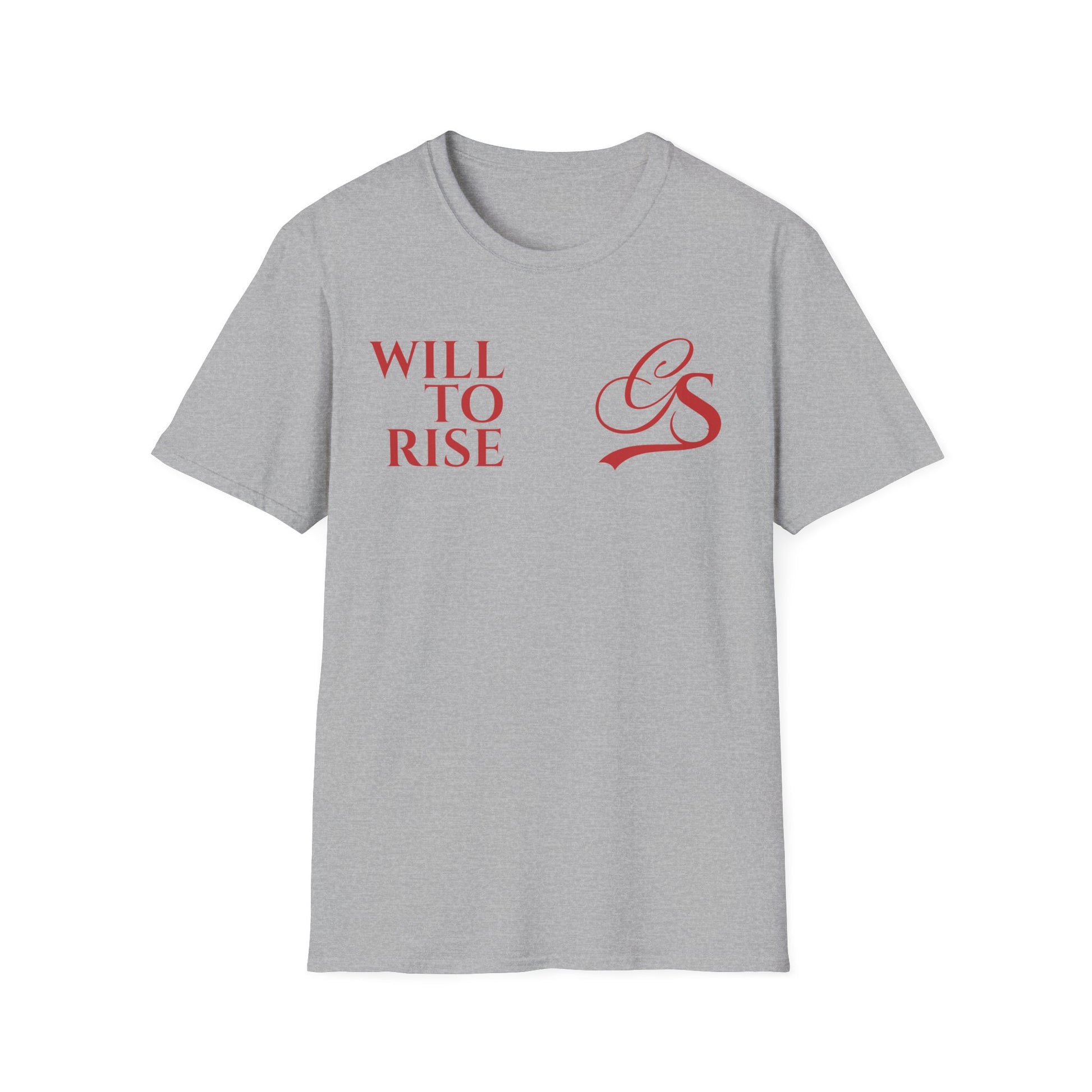 WILL TO RISE. T-shirt.