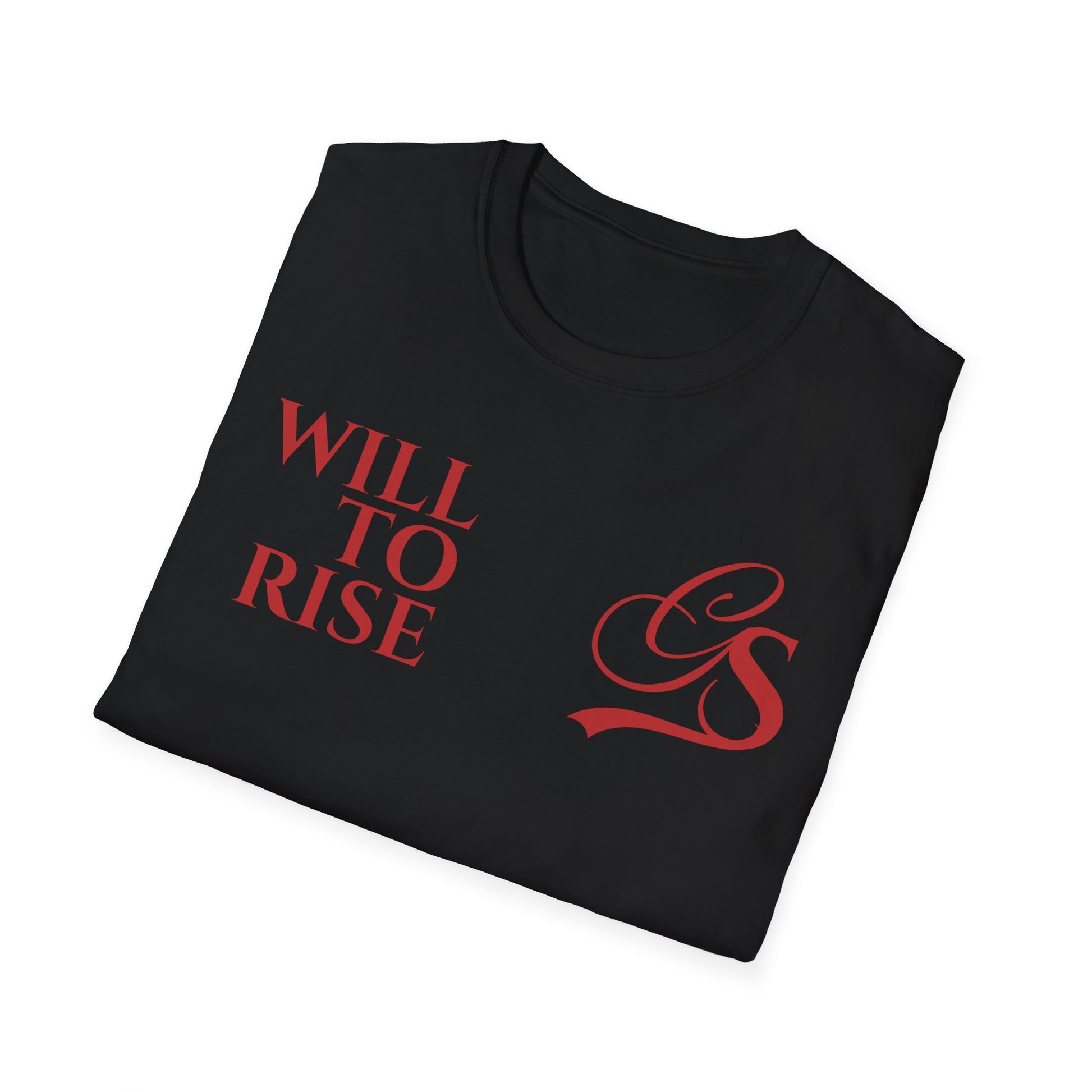 WILL TO RISE. T-shirt.