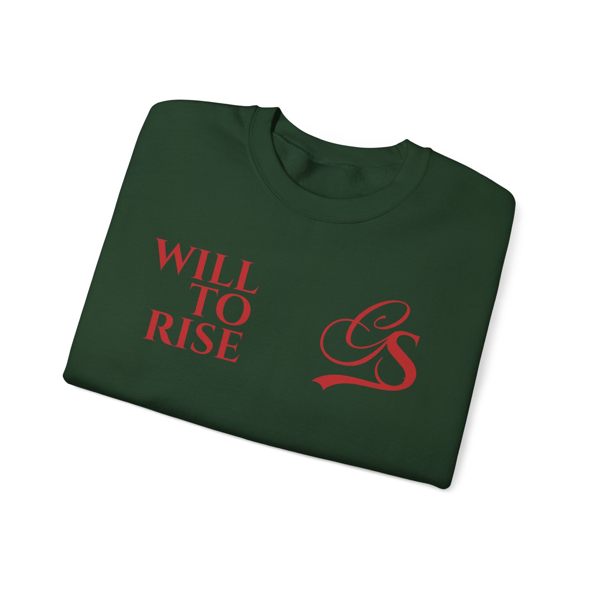 WILL TO RISE. Sweatshirt.