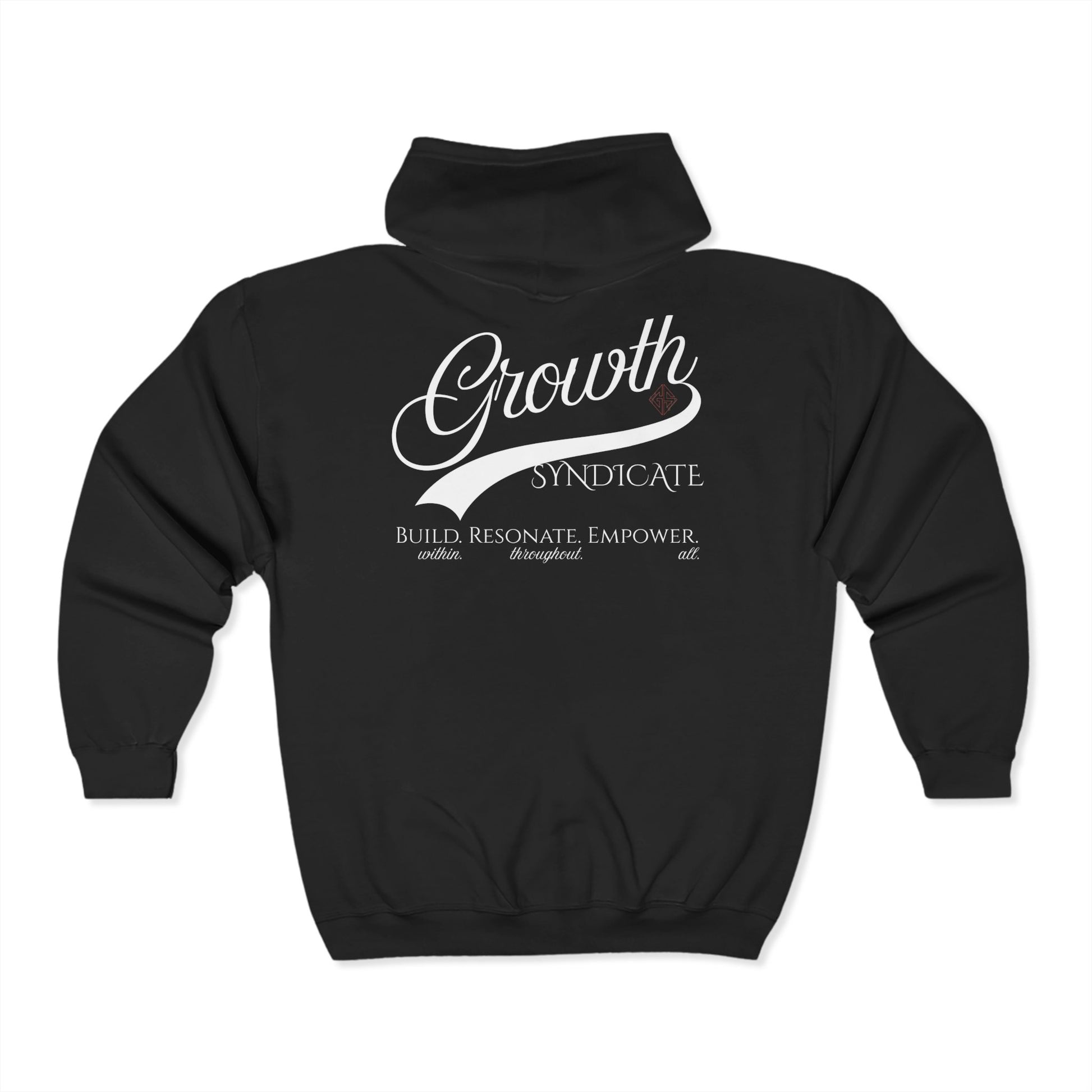 GROWTH ZIP-UP HOODIE.