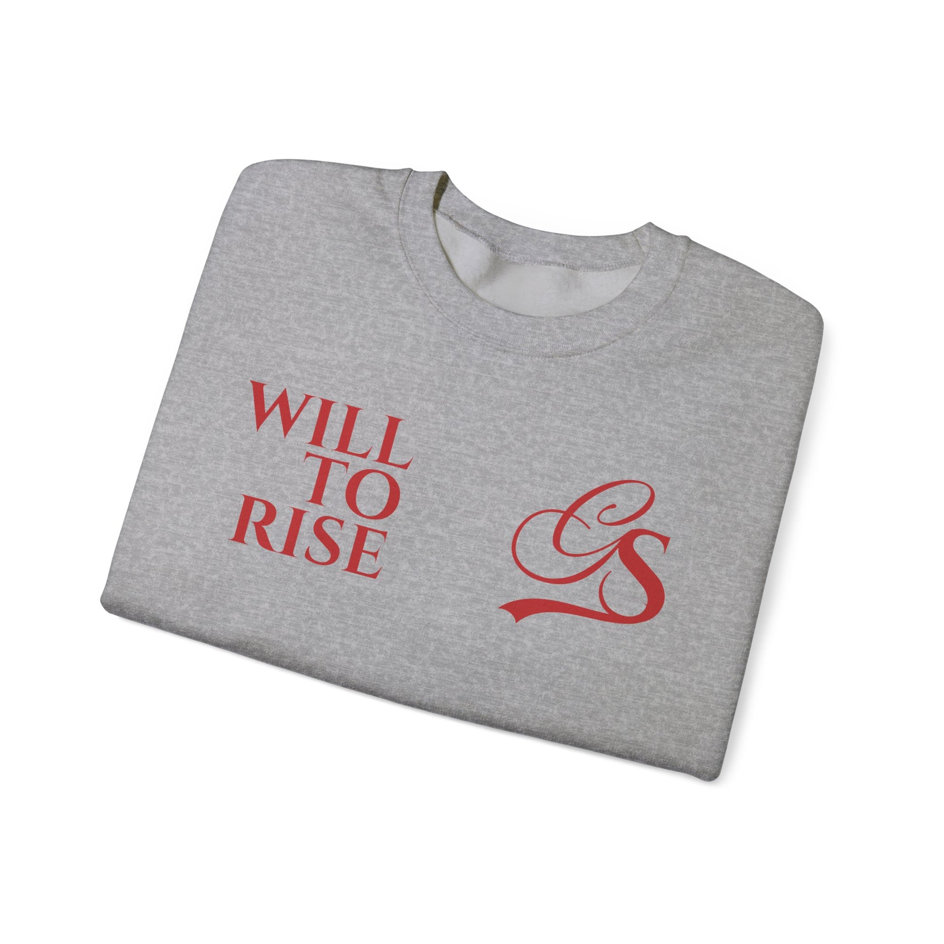 WILL TO RISE. Sweatshirt.